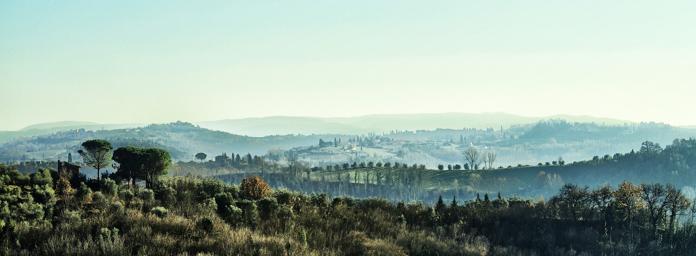 Colline dietro San Miniato