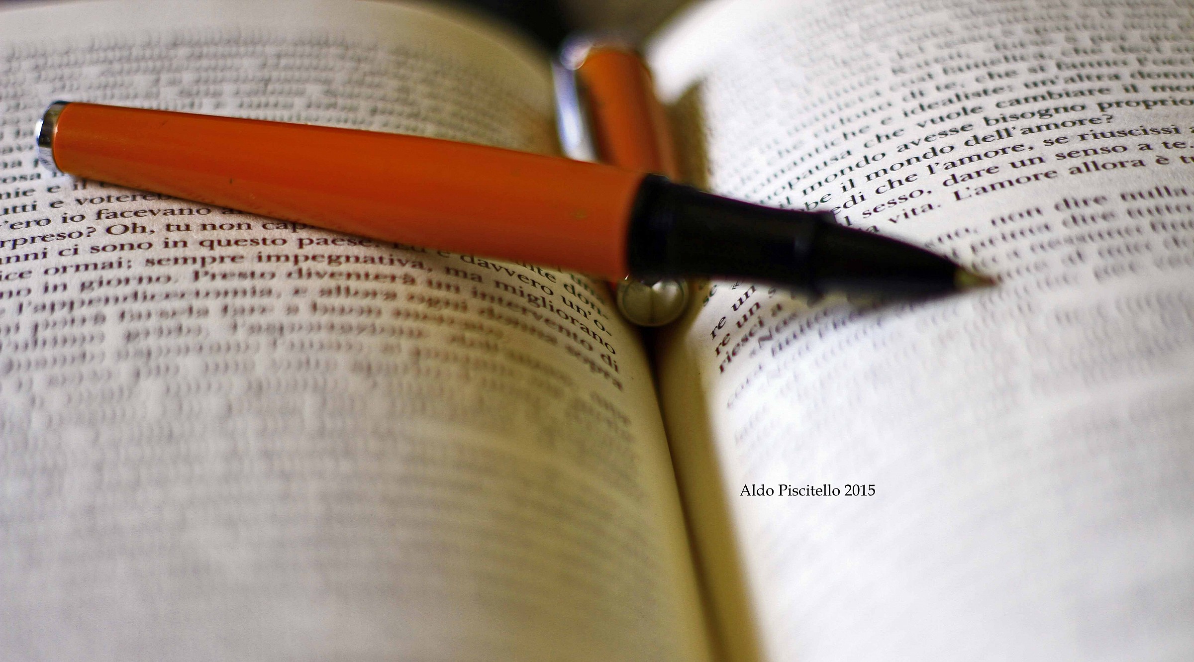 a writing instrument, and a culture of