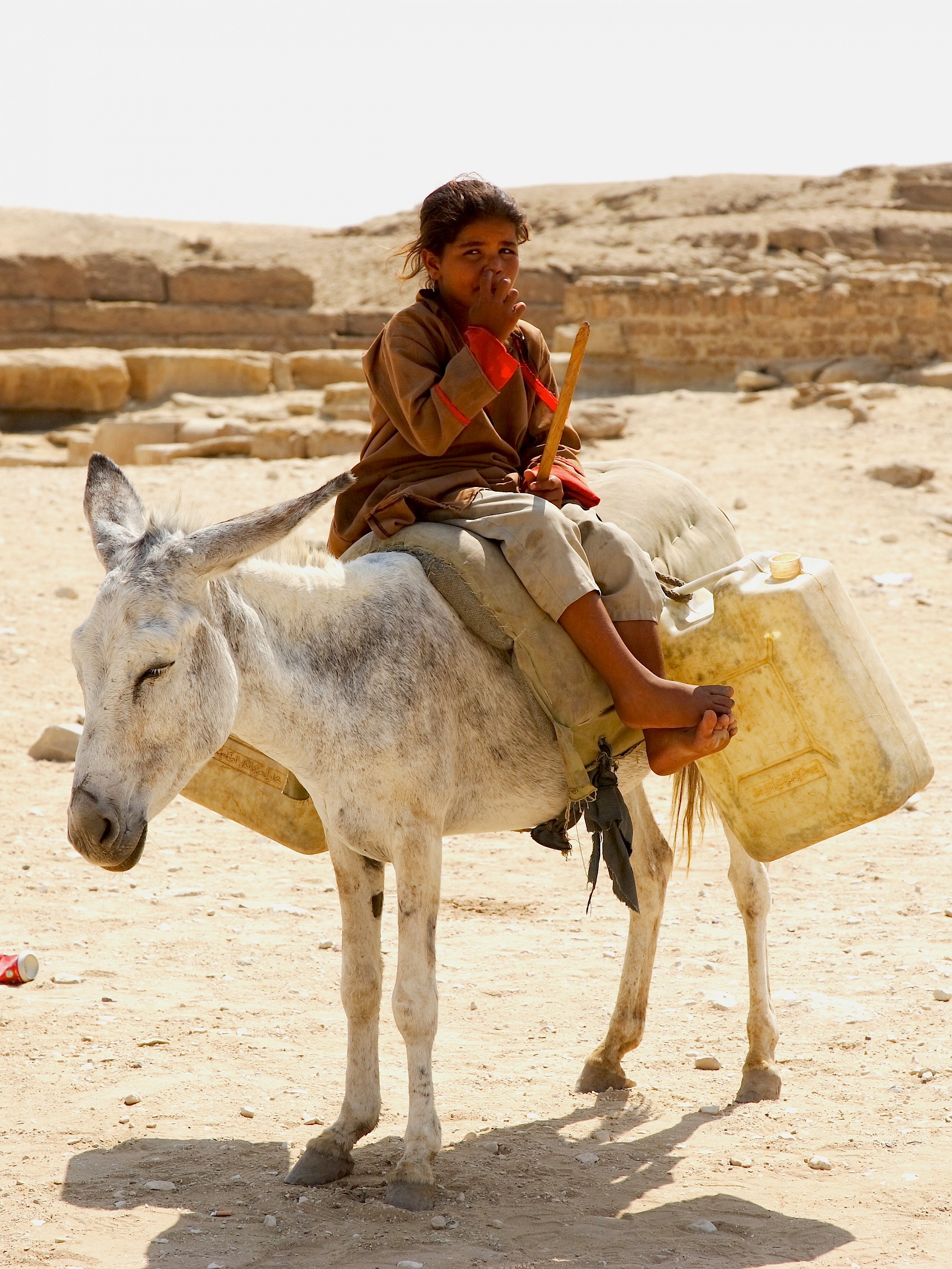 Deserto di Zoser - Venditrice d'acqua