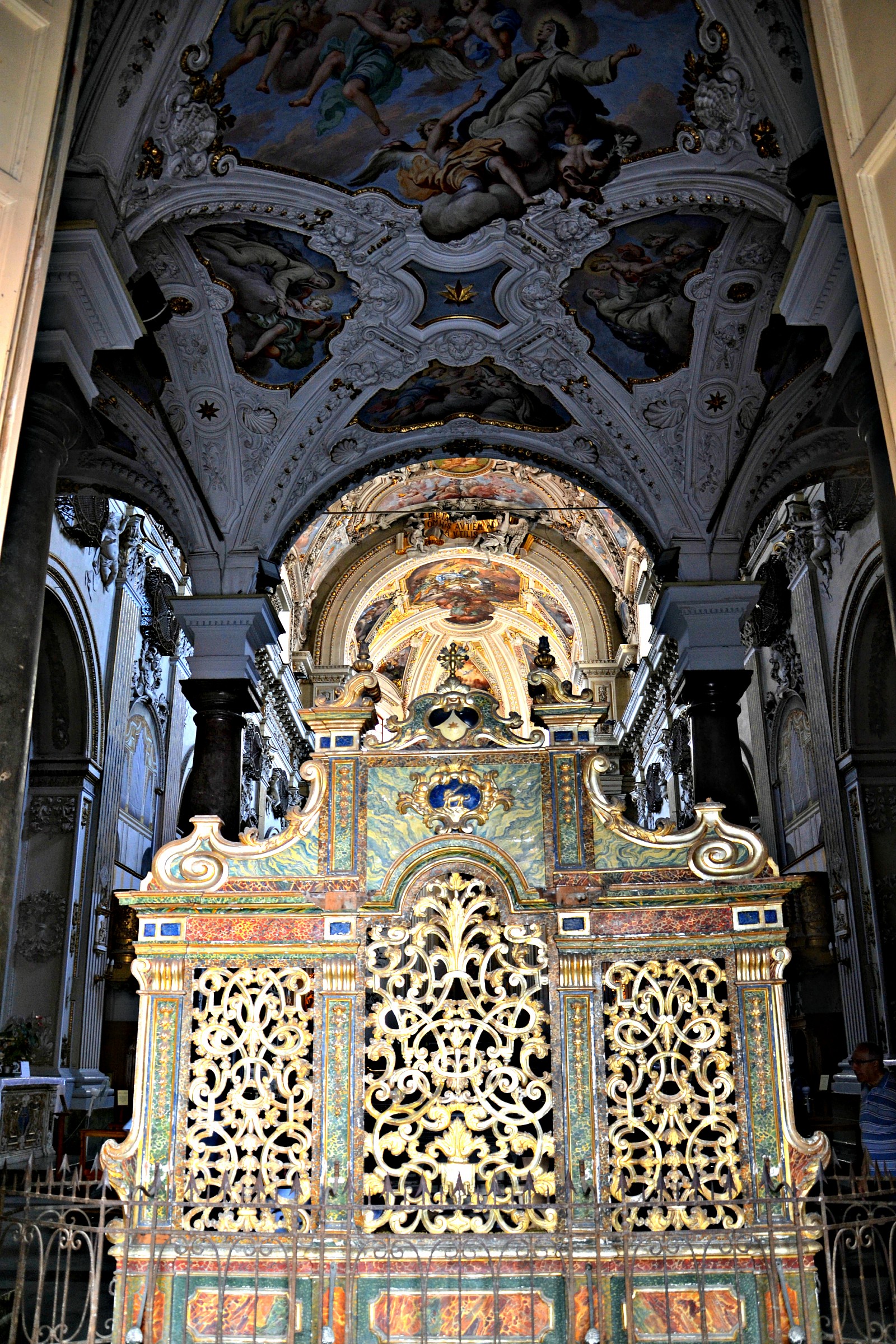 entrance of the sacred