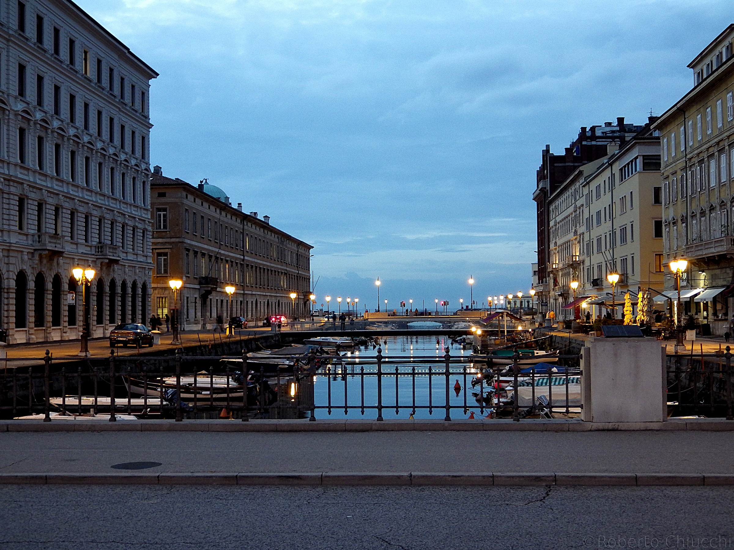 Canal Bridge in red