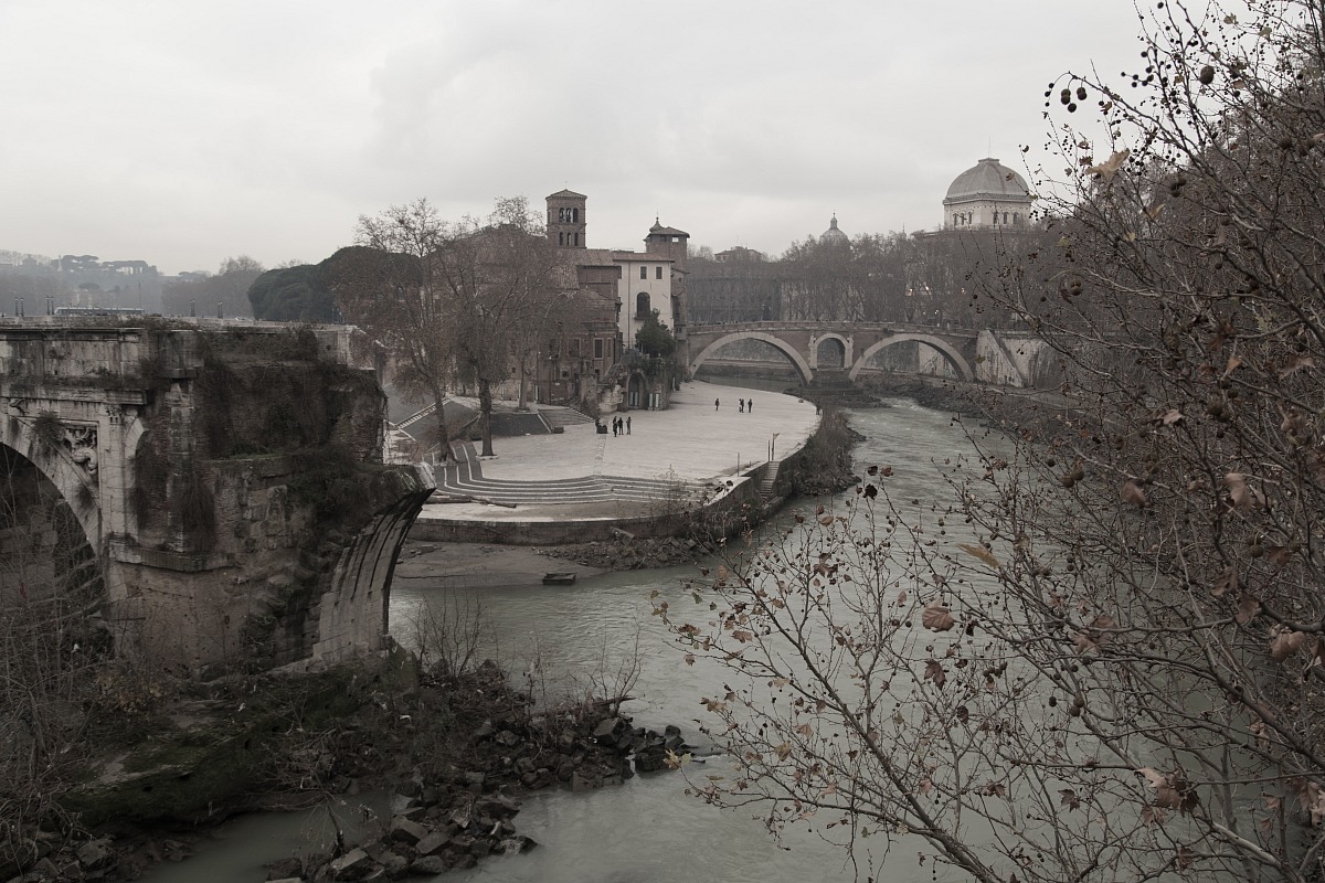 isola Tiberina in Roma