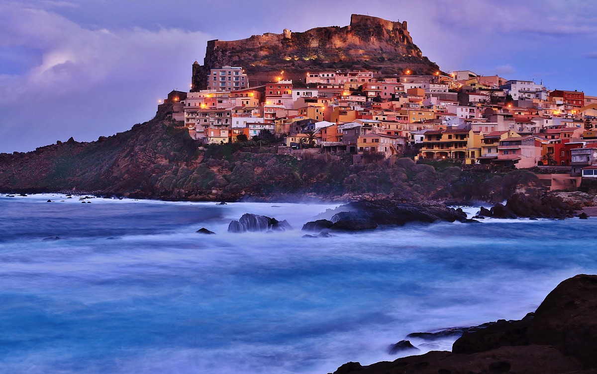 Crepuscolo a castelsardo