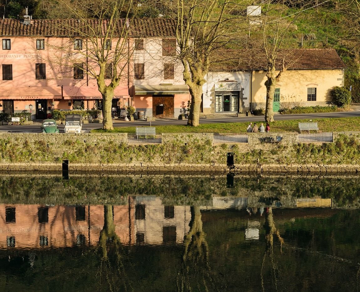 vista da Ponte del Diavolo - Borgo a Mozzano