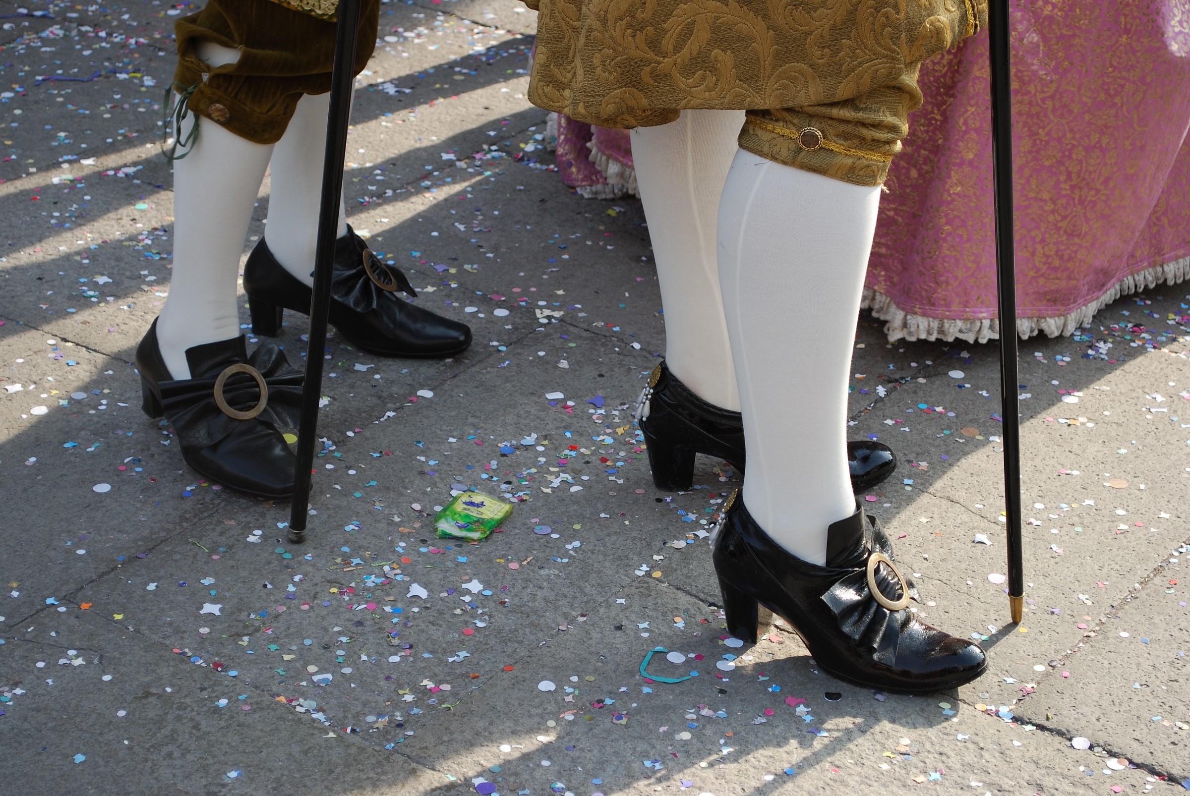 le scarpe dei siòri - Venezia, carnevale
