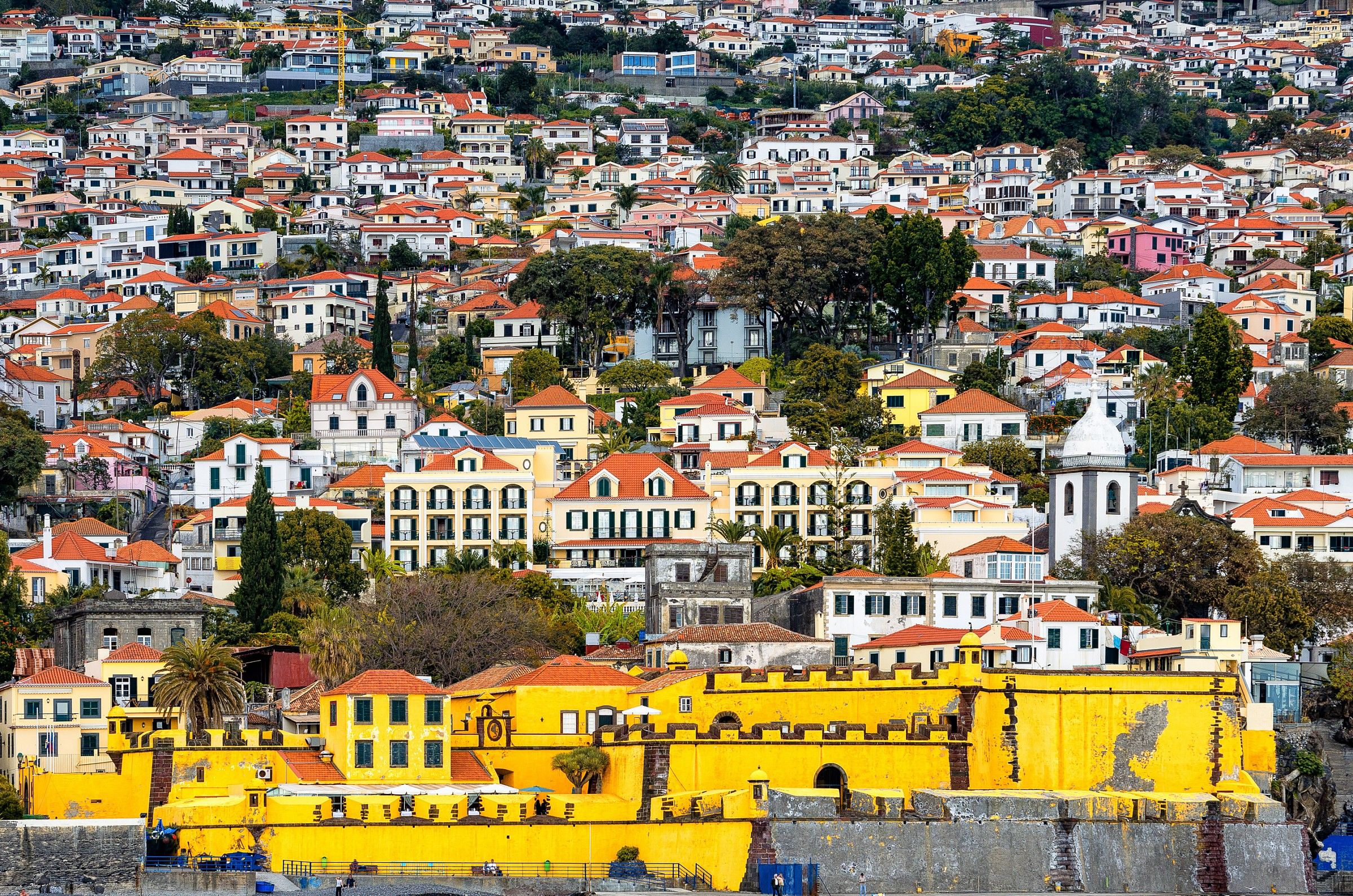 Funchal, vista dal mare