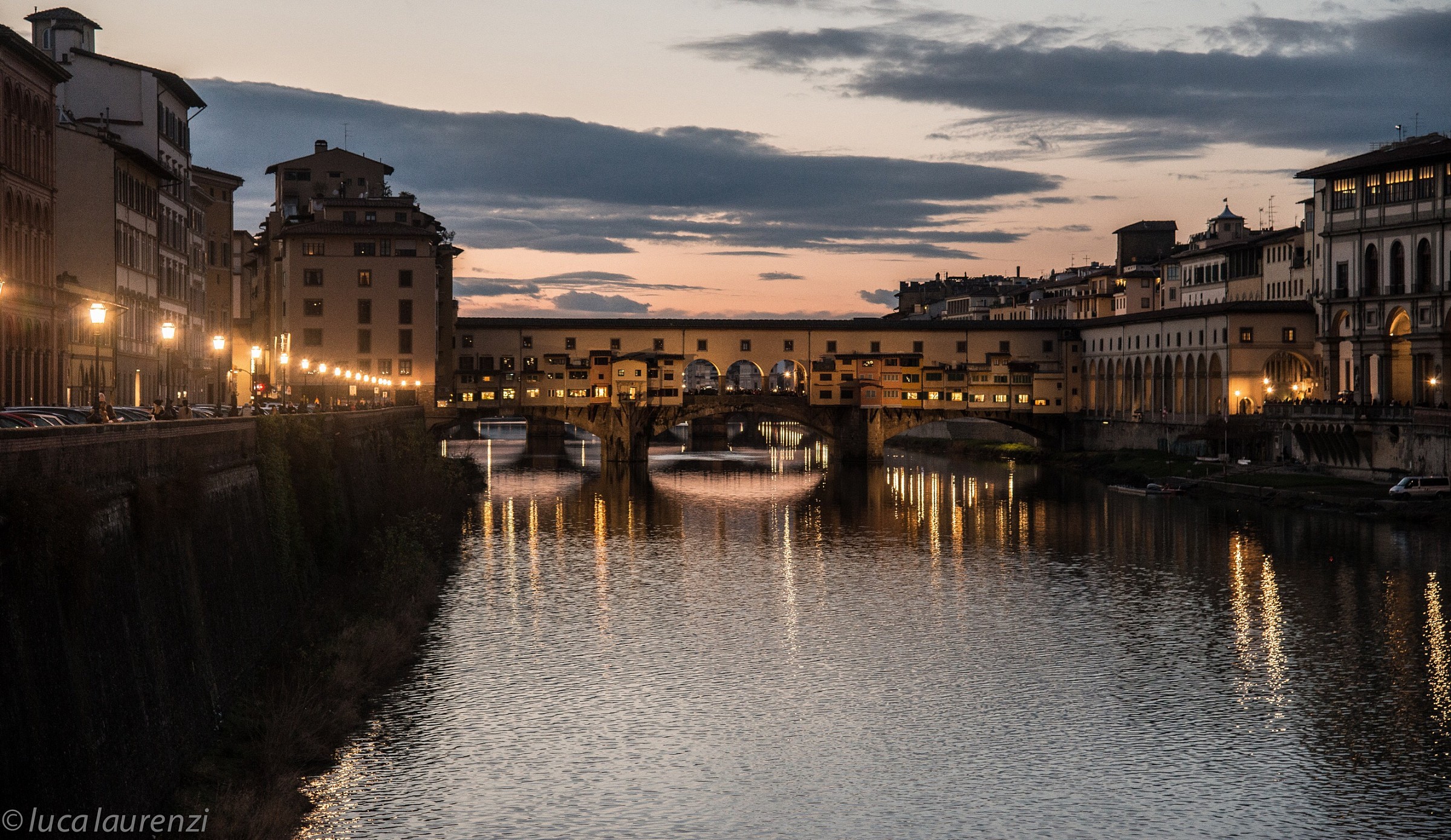 Old Bridge at sunset