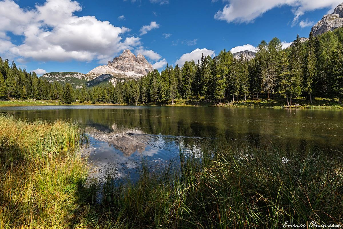 Lake Antorno and Three Peaks