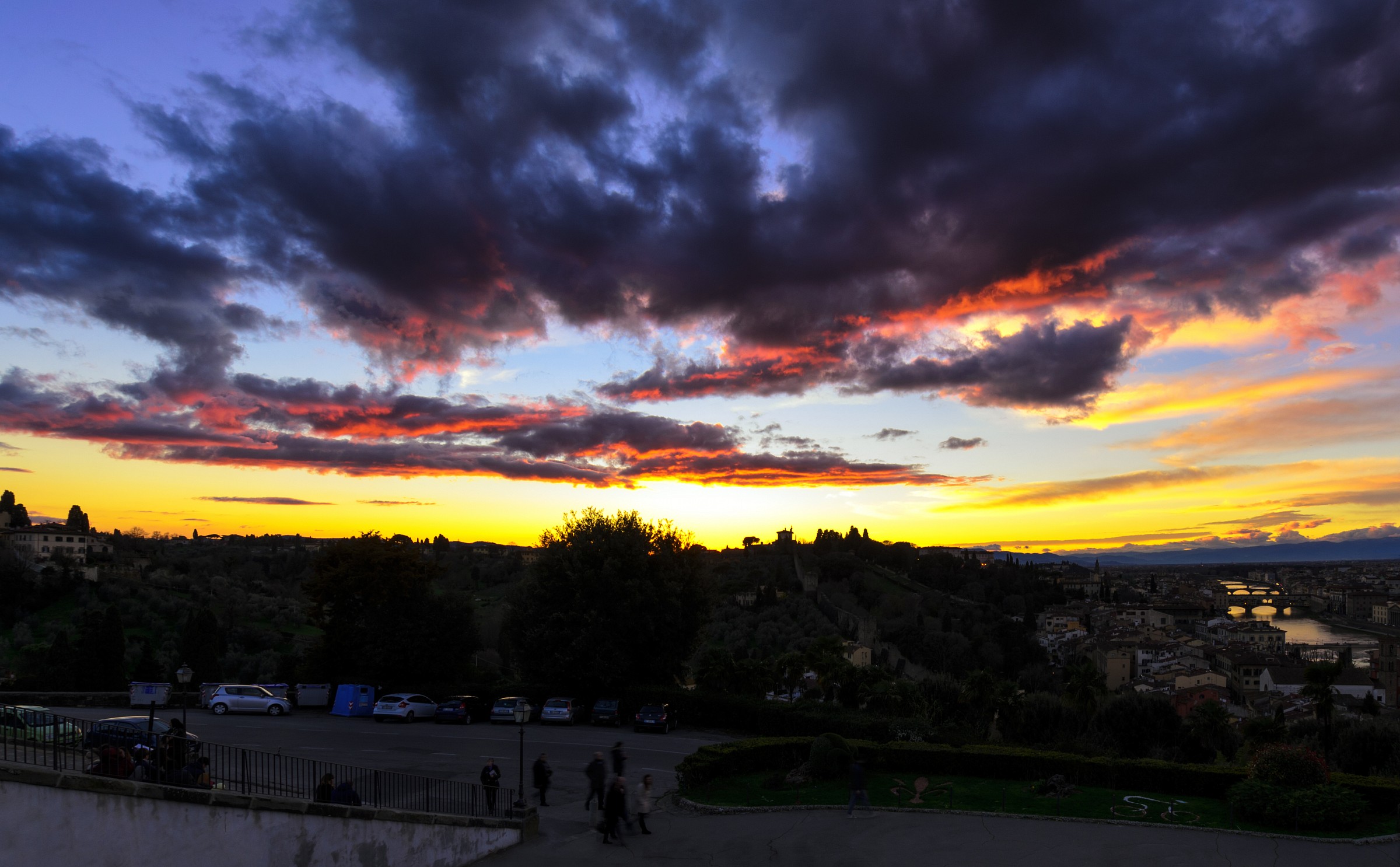view from Piazzale Michelangelo