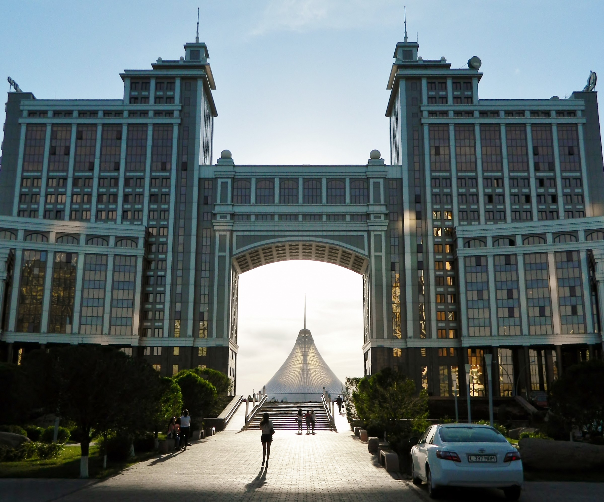 Walking into the light