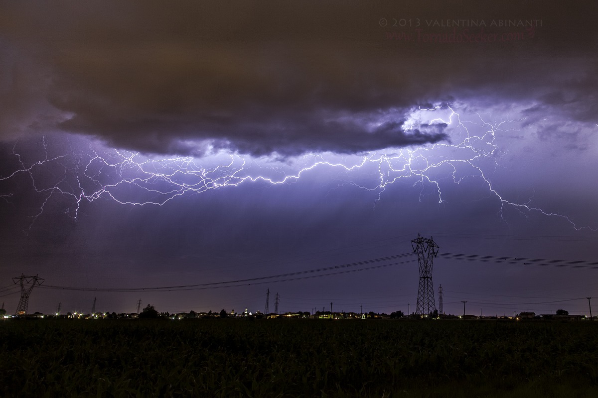 Lightning in Galliate (no)