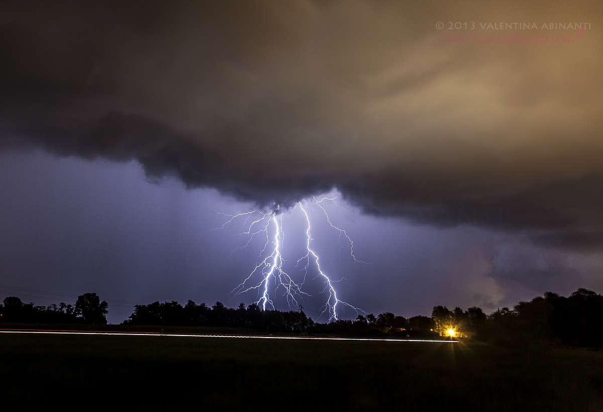 Fulmini ad Alagna (pv)