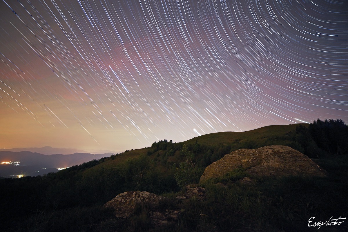 Startrail Mottarone