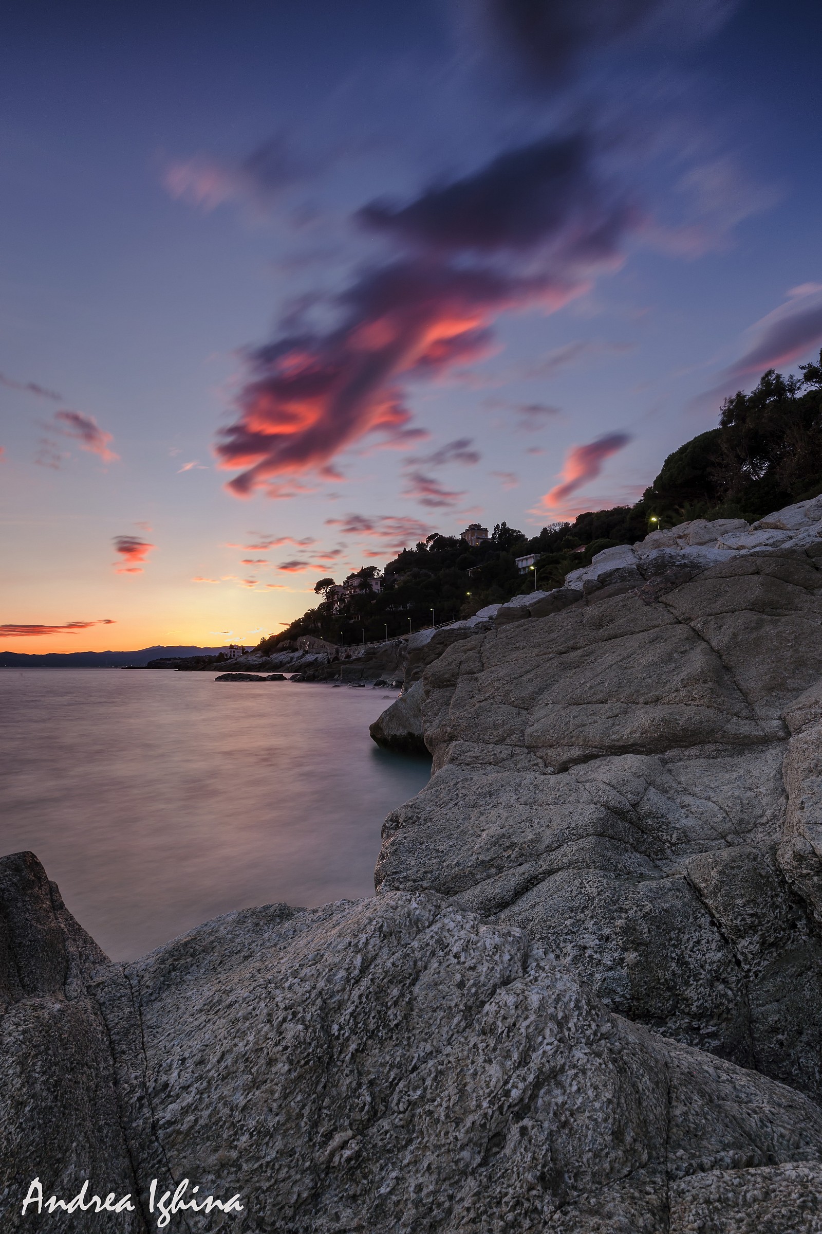 Tramonto ai Piani d'Invrea