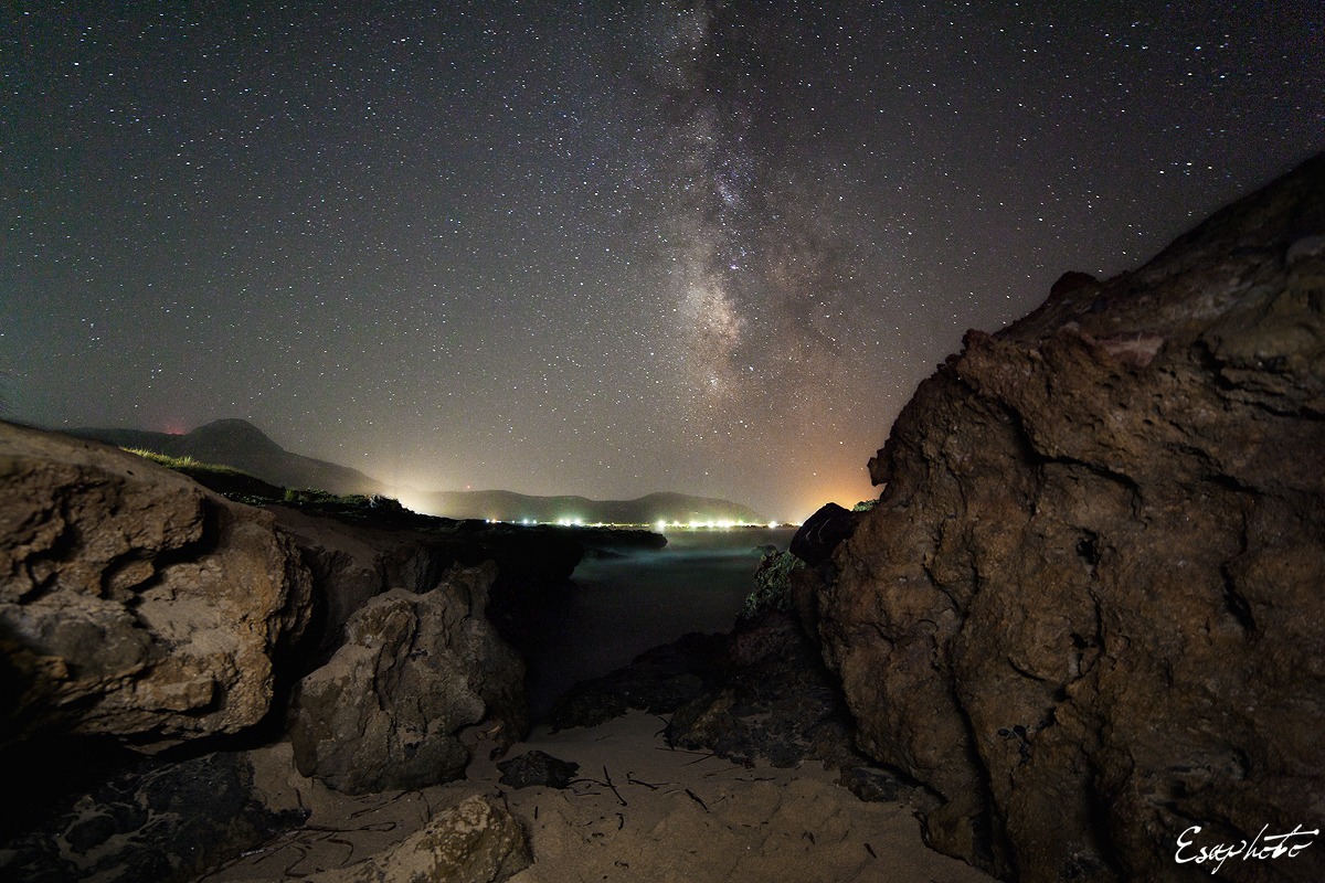 Milky Way Falasarna (Crete)