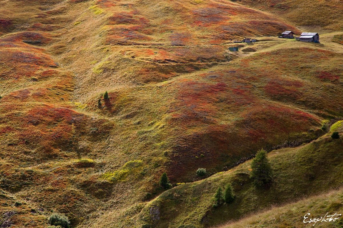 The colors of the Passo Sella