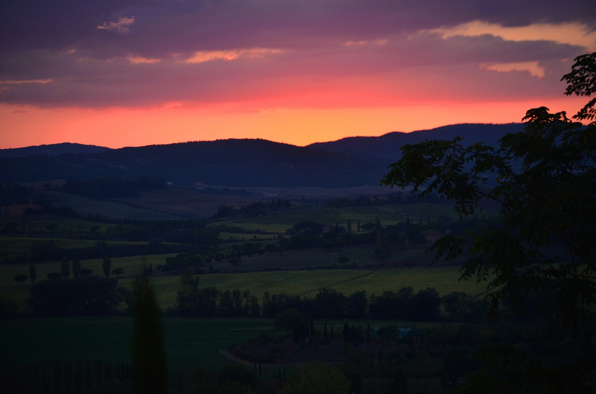 Tuscan sunset