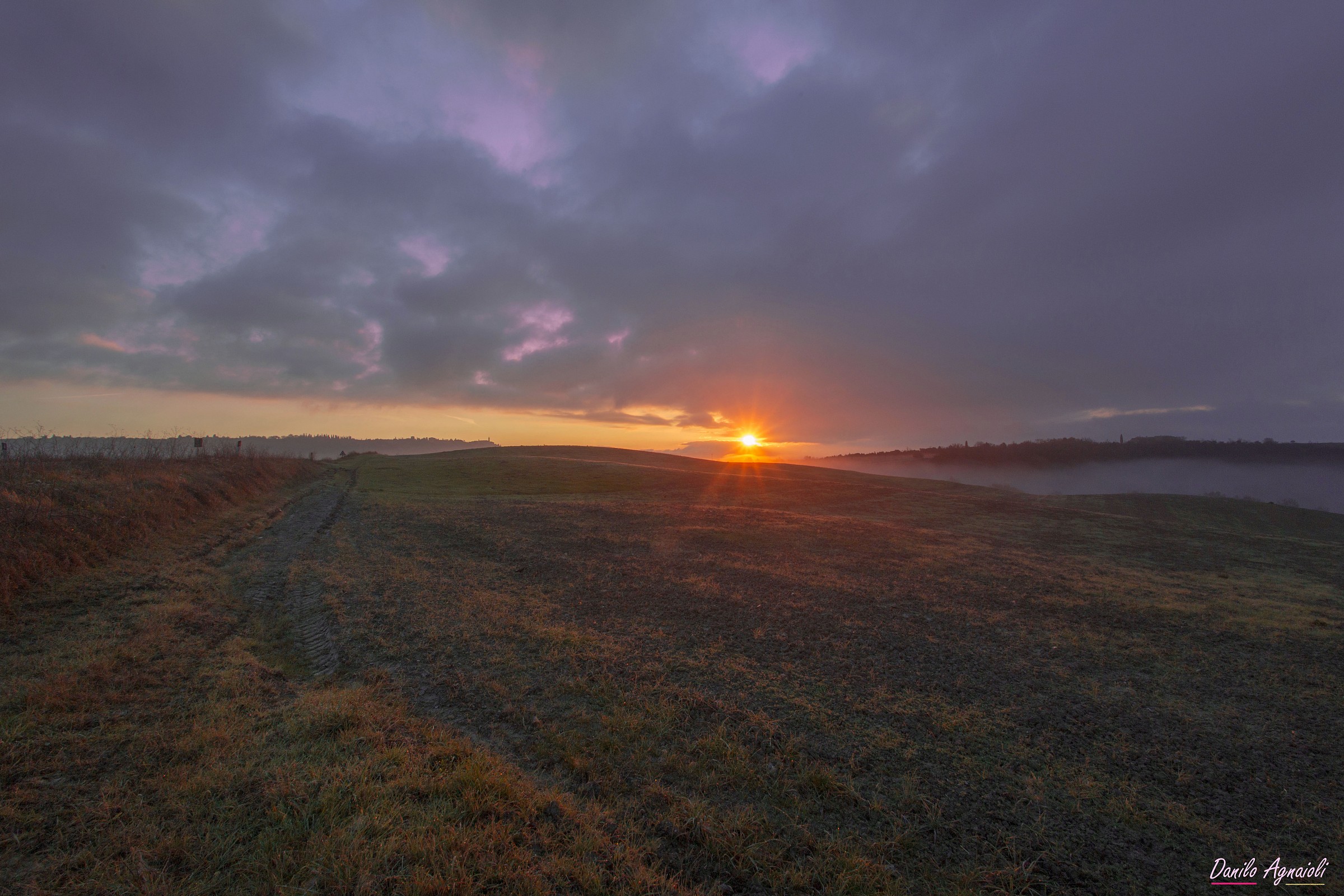 Le mie albe in Val d'Orcia