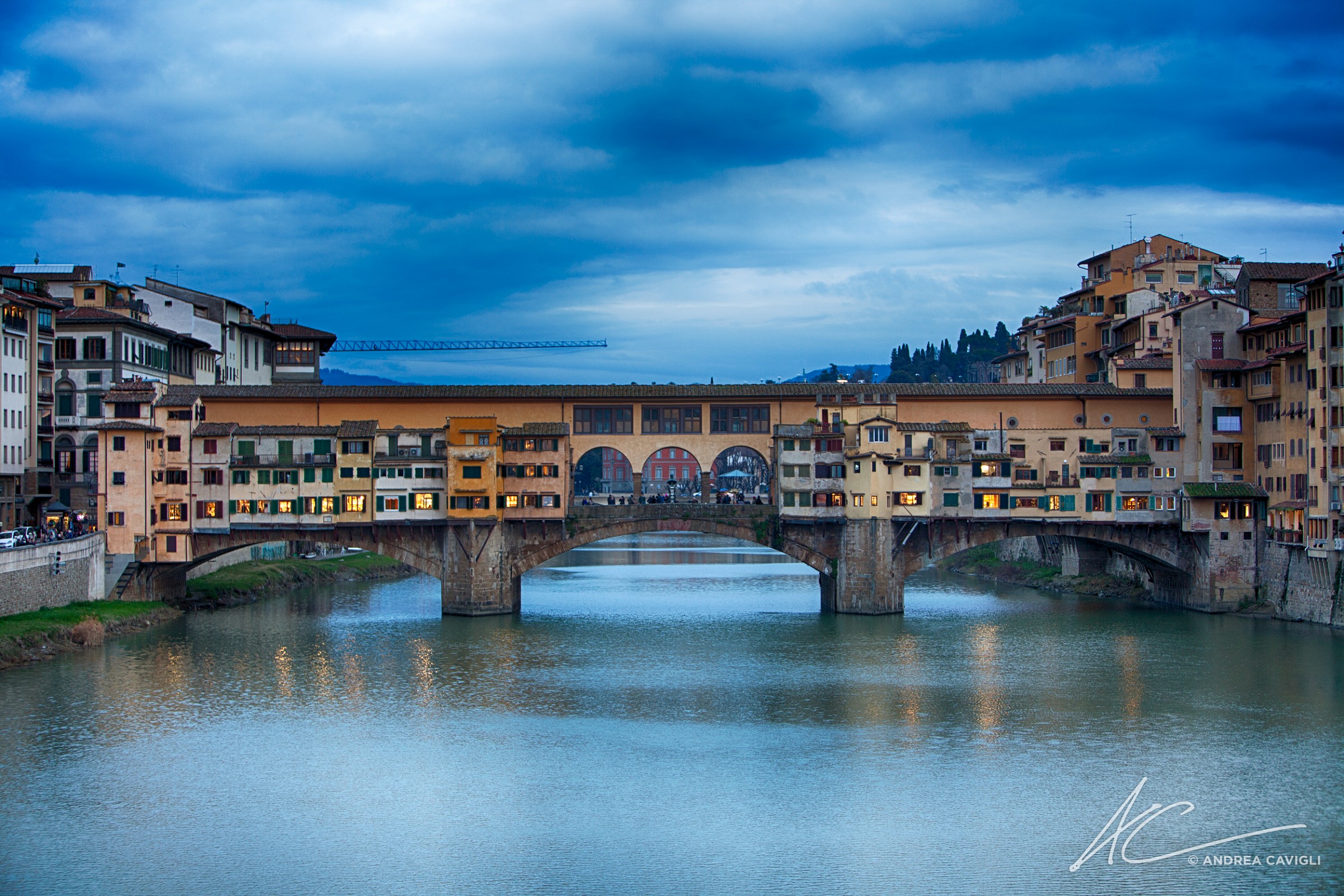 Ponte vecchio in technicolor