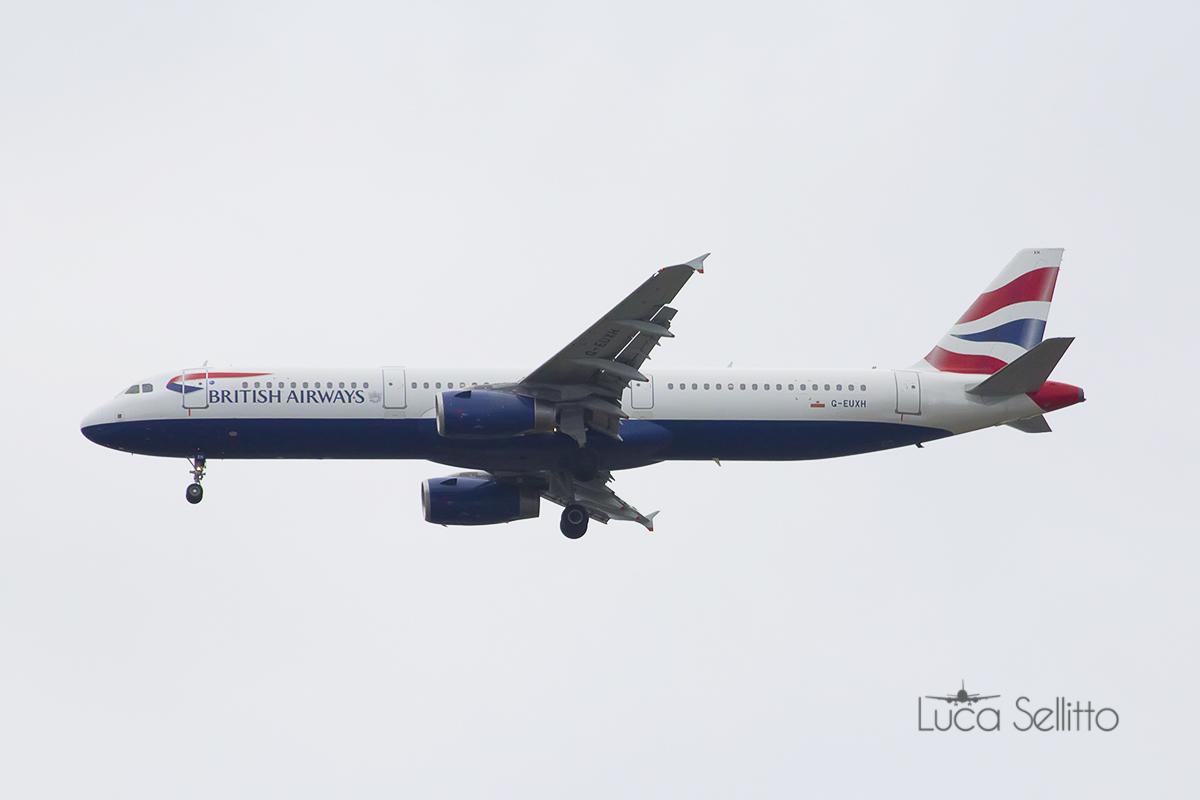 British Airways Airbus a318-321