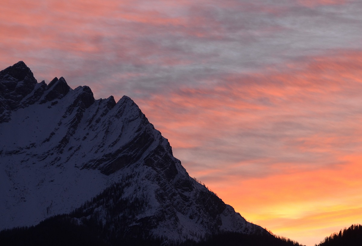 Tramonto in Cadore..