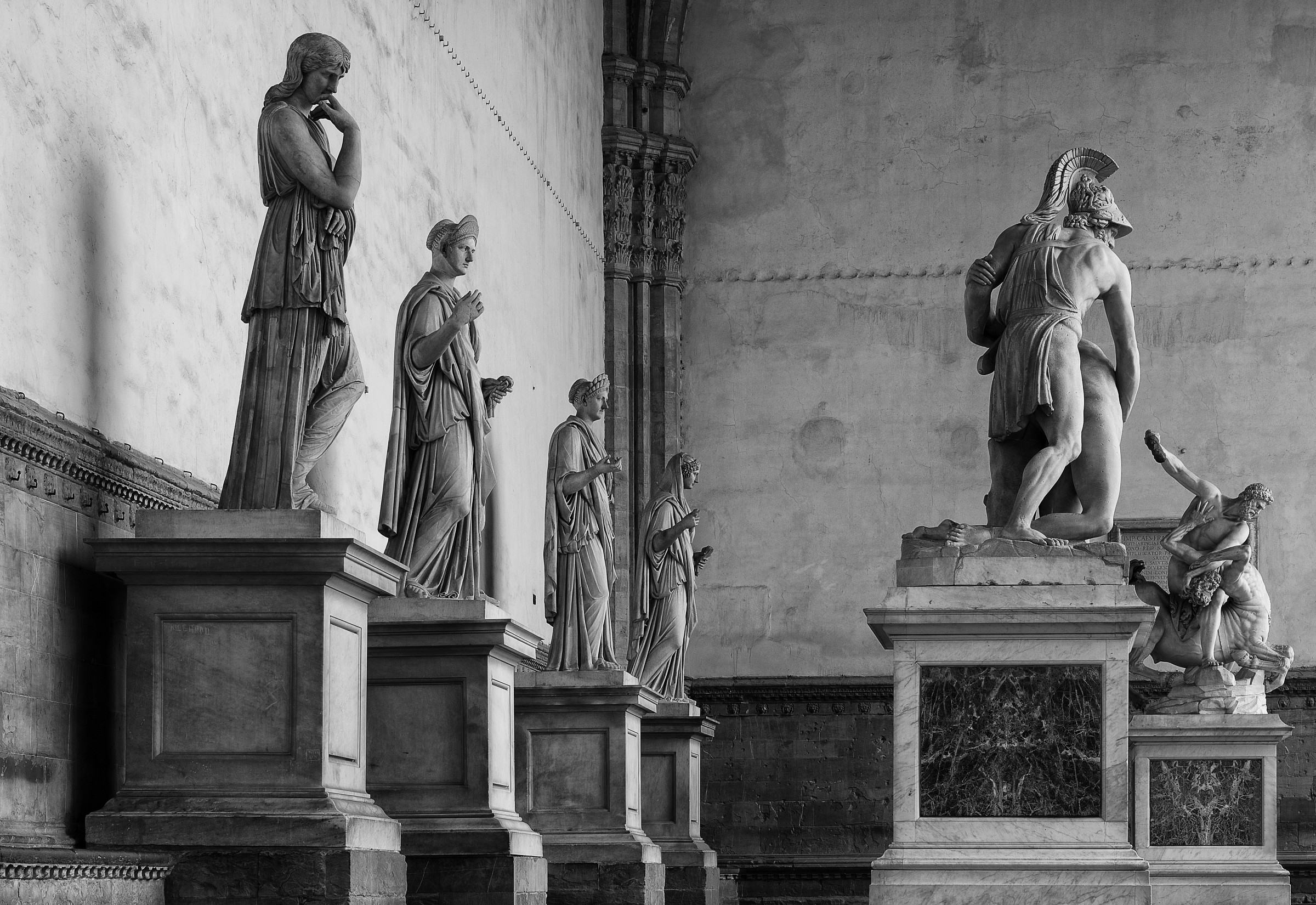 Le statue di Piazza Signoria