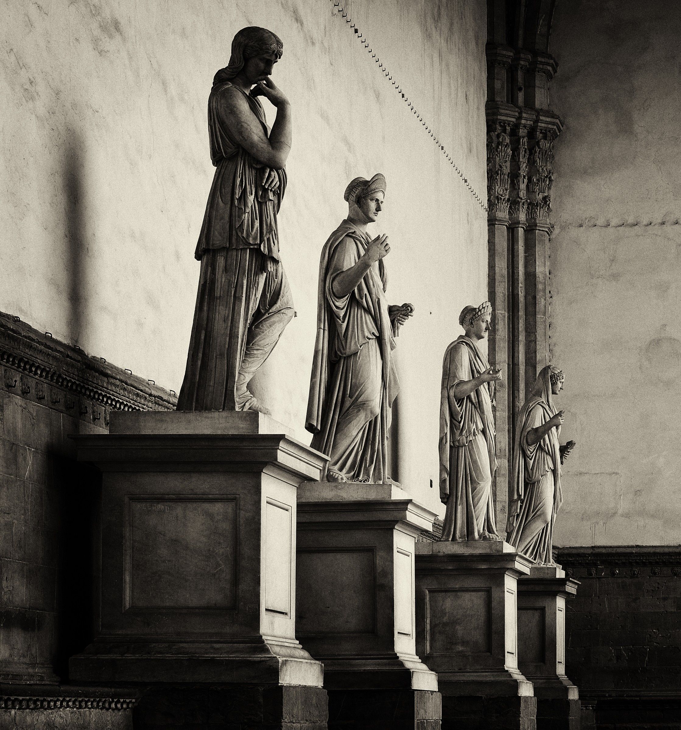 Le statue di Piazza Signoria