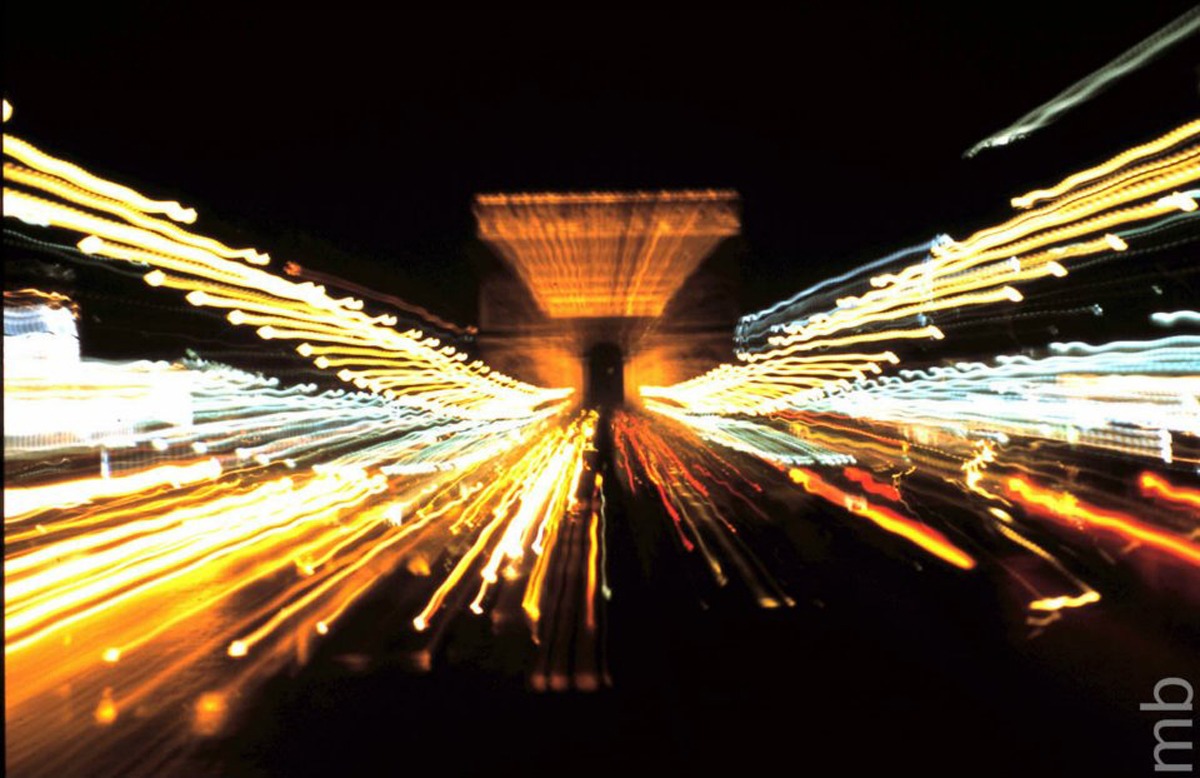 Zoomed at champs elysees