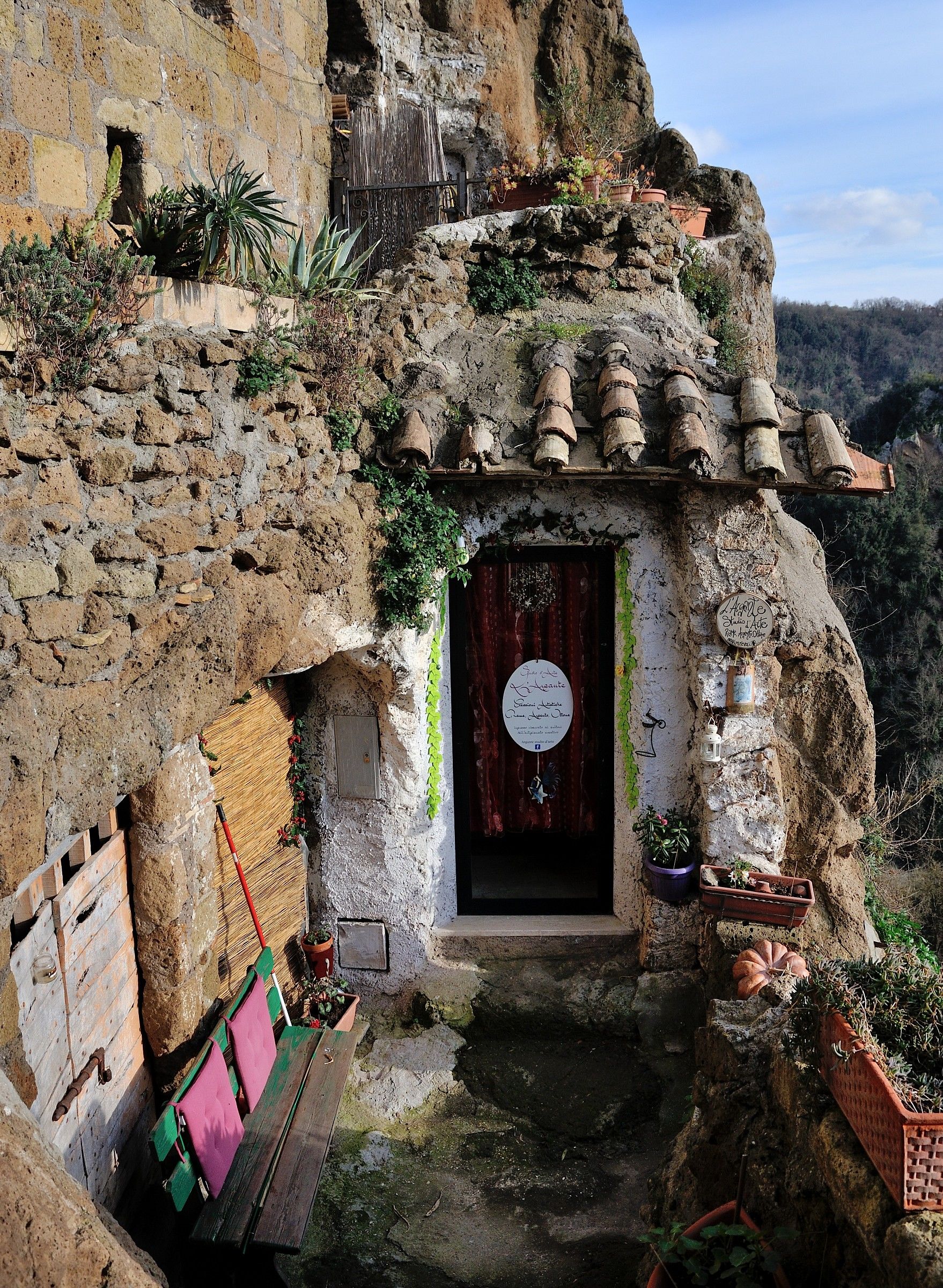 Calcata (vt) - Studio d'arte Argante