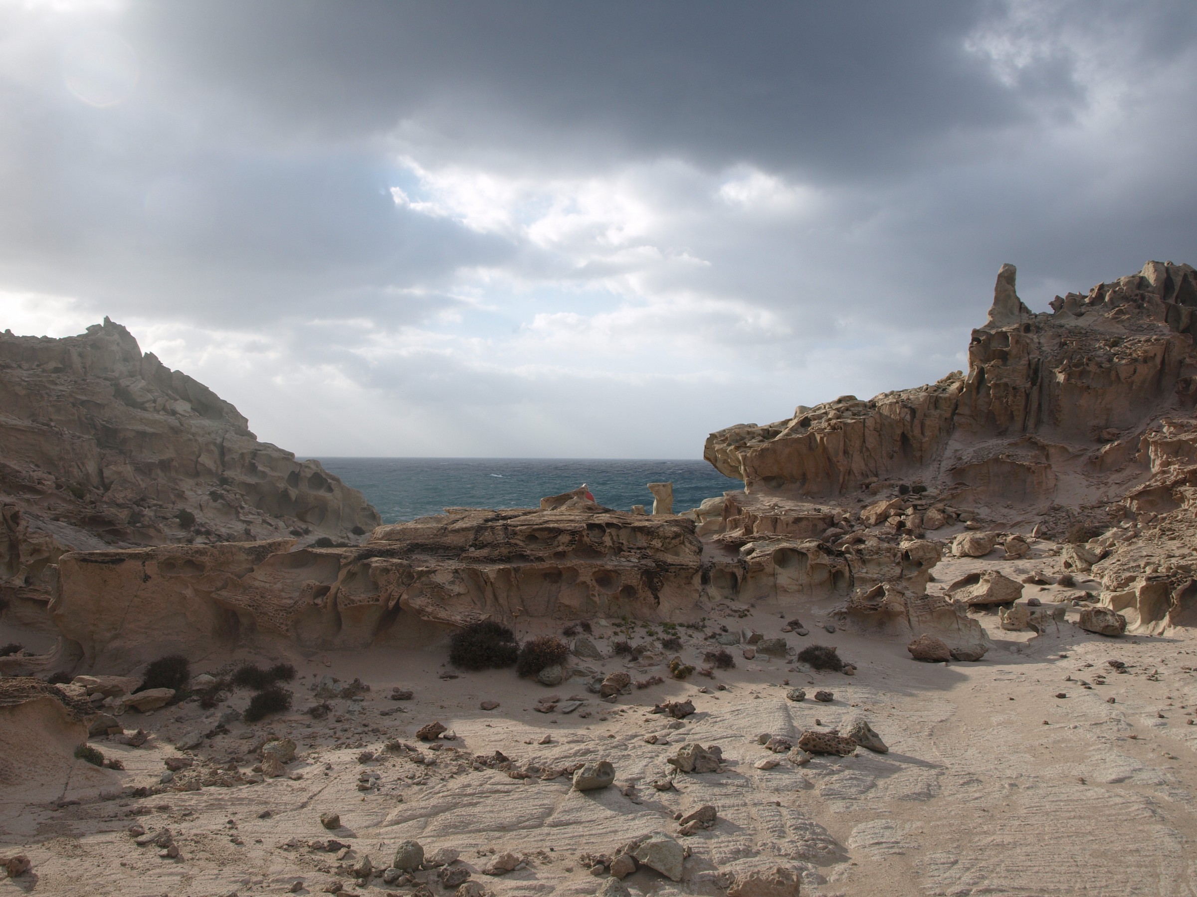 scogliera di capo sandalo