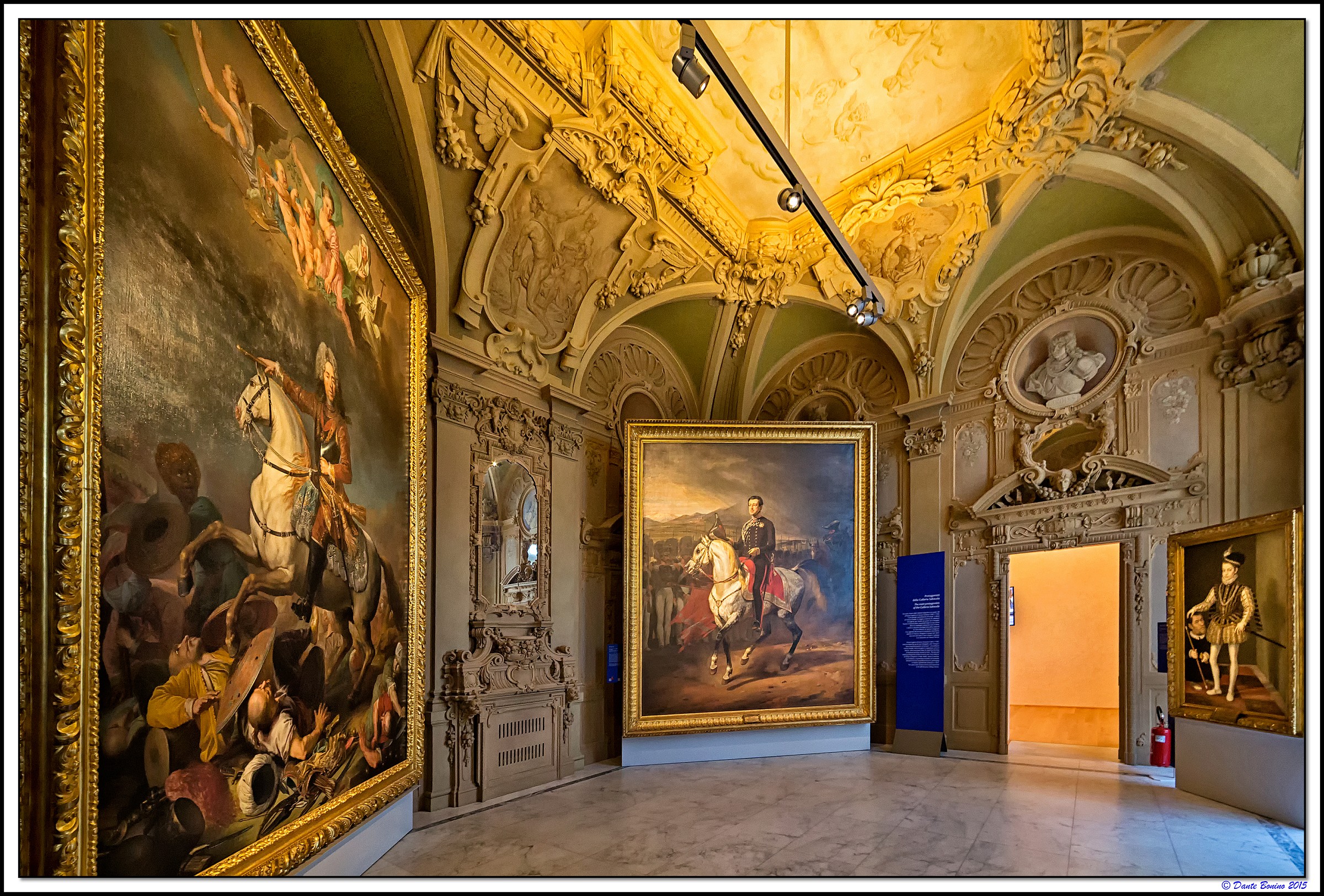 The protagonists of the Savoy Gallery