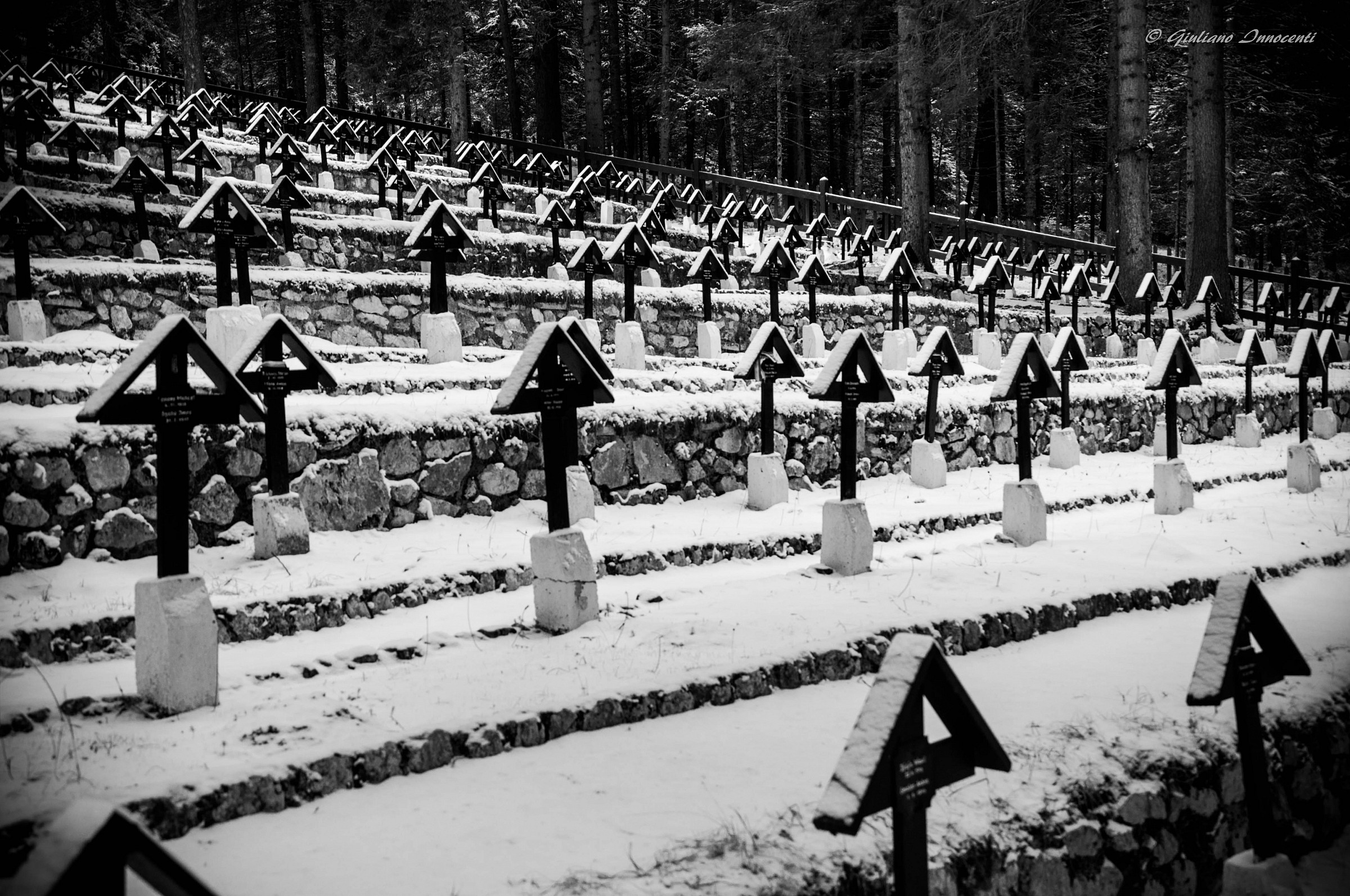 The war cemetery