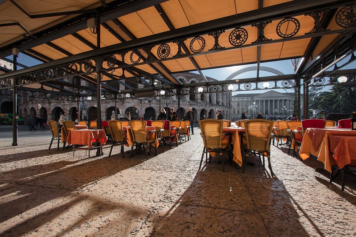 Verona ... The Bra in the morning sun