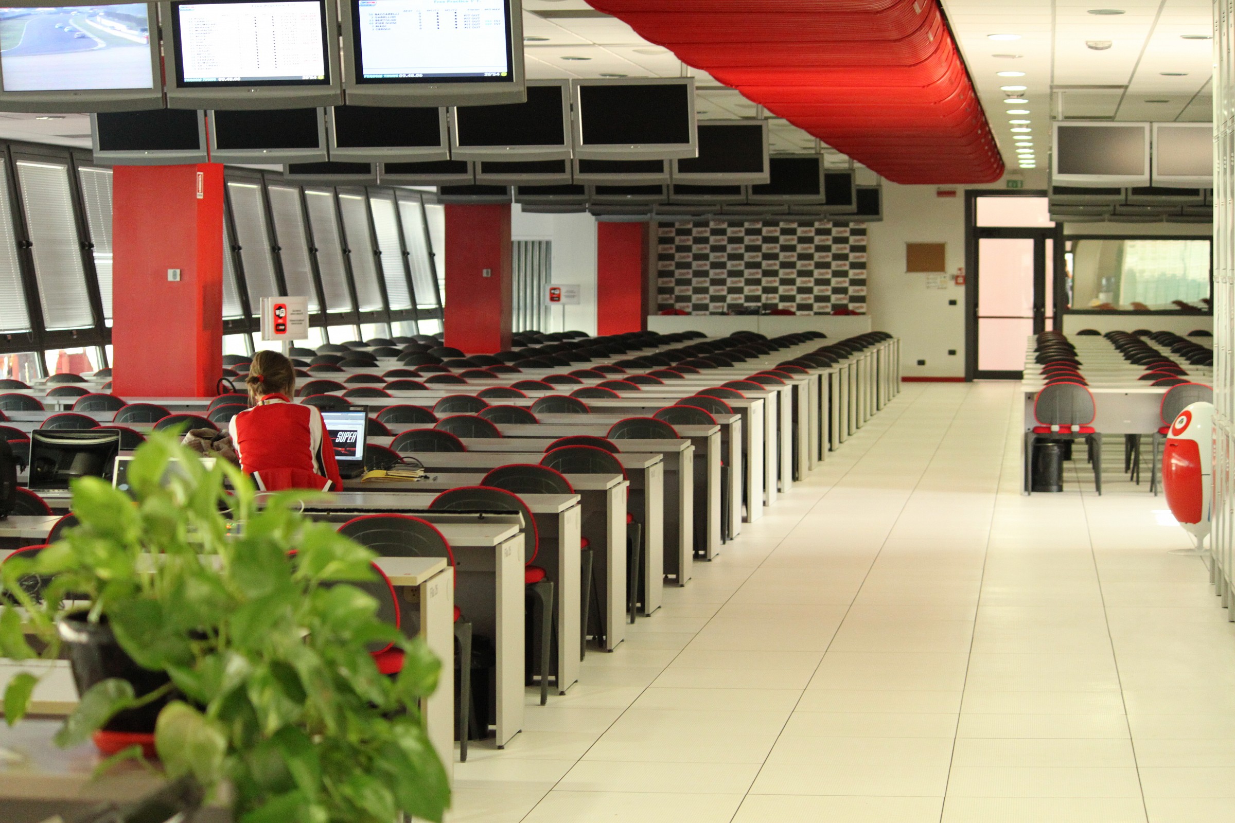 The calm before the Race