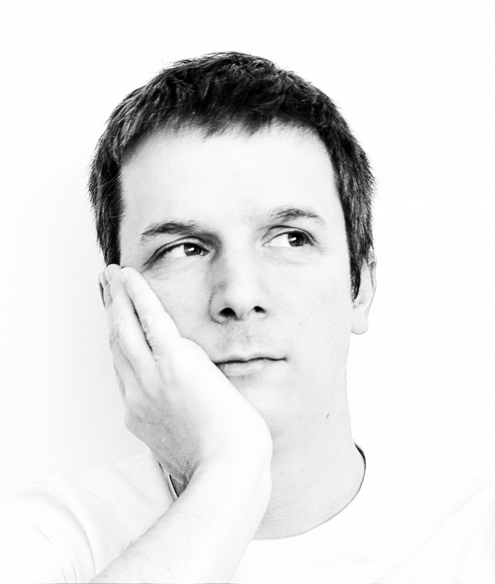 Self-portrait plasterboard