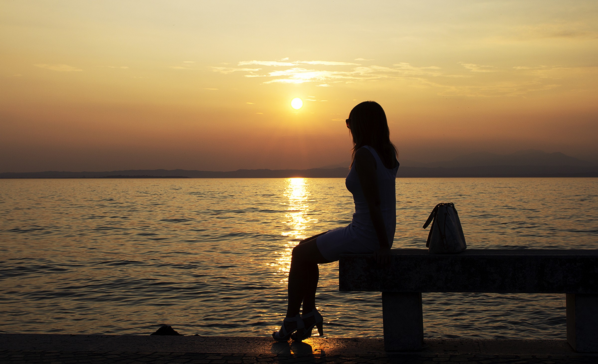 Sunset on the Lake - Lazise (vr)