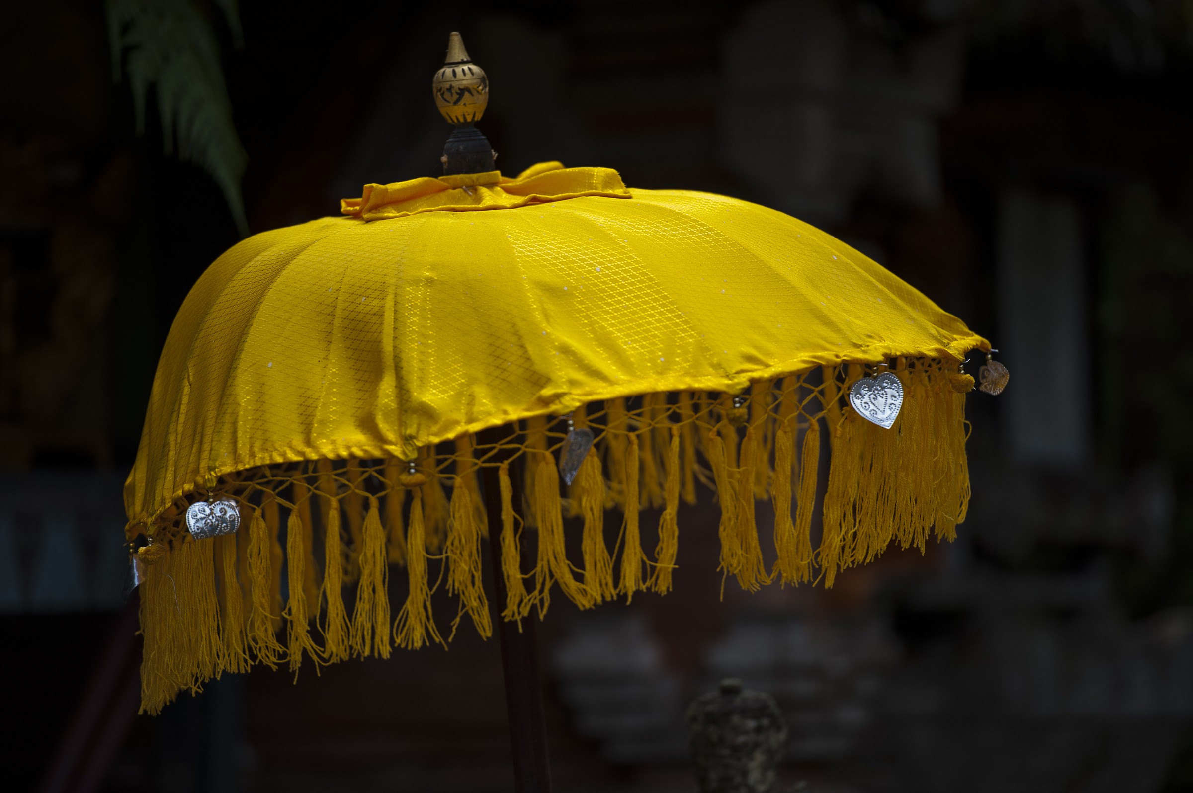 Yellow umbrella
