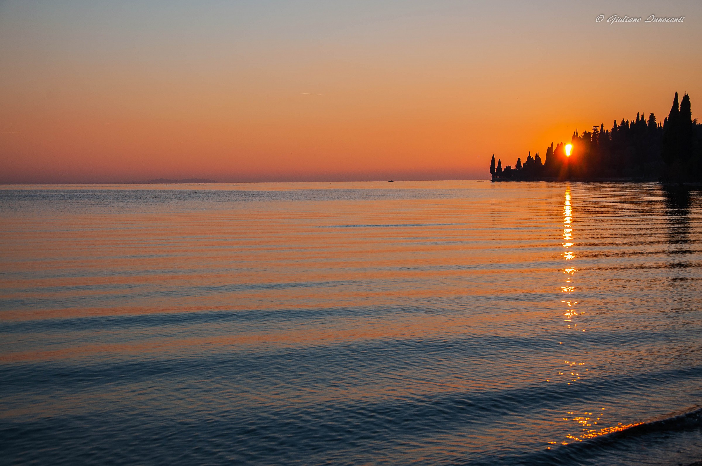 The last glimmer of light