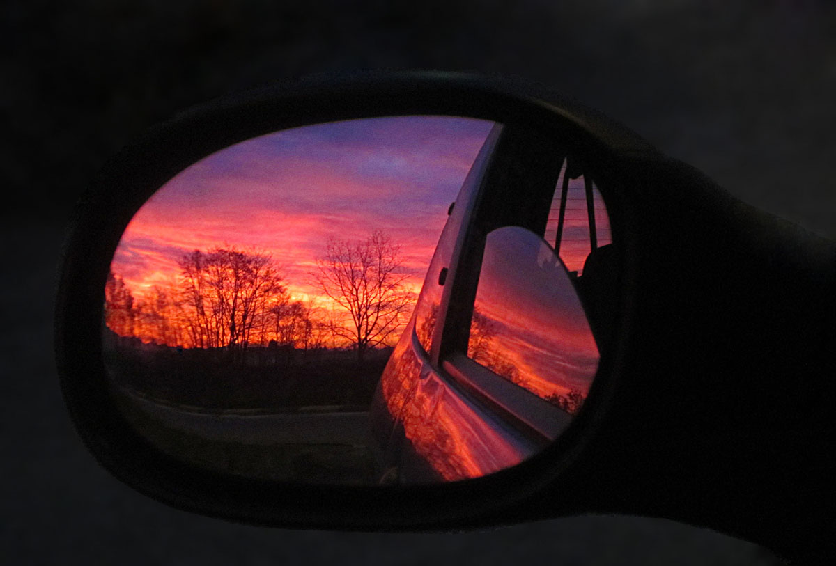 Ultimo sguardo al tramonto...