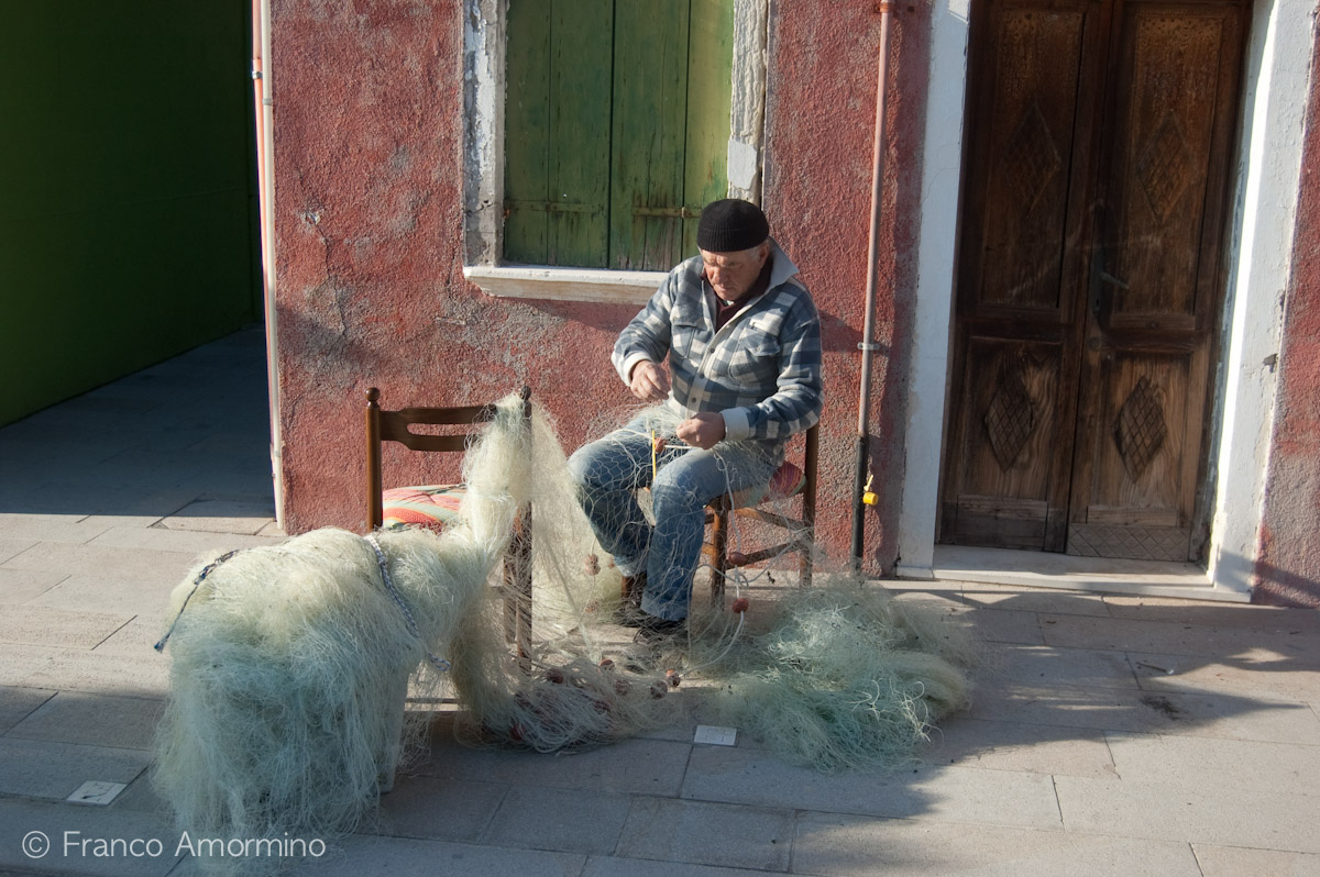 Pescatore a Venezia (Burano)