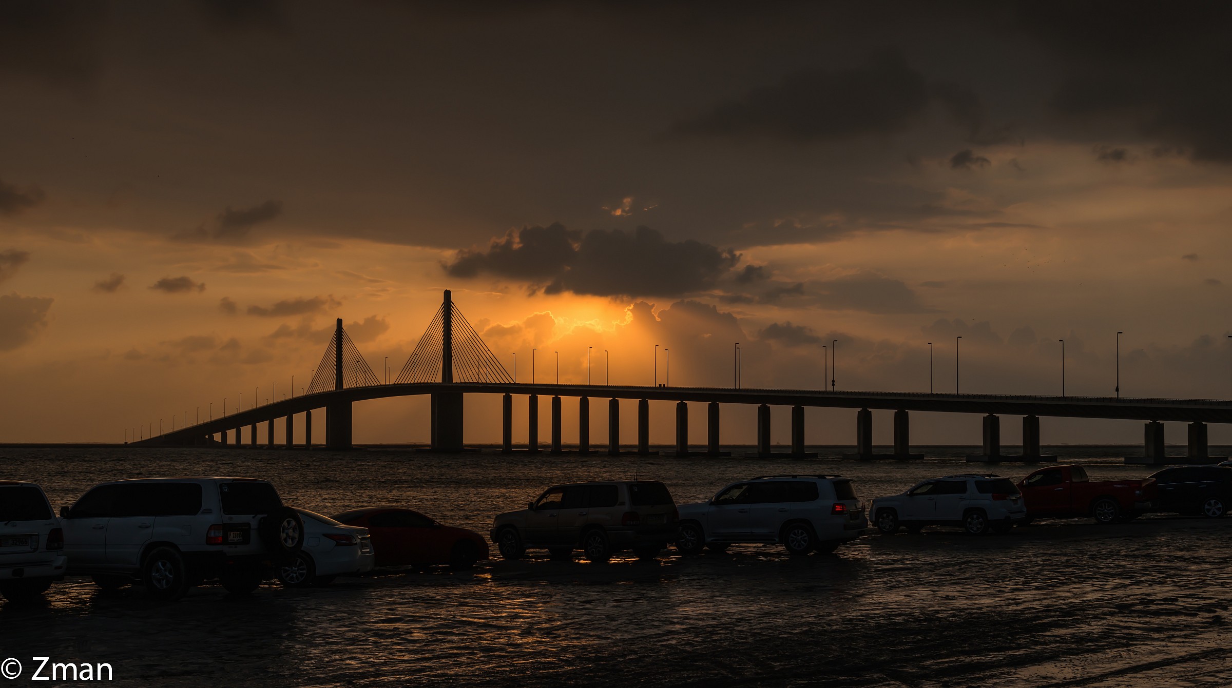 Il 4-Wheel USV e Sunset