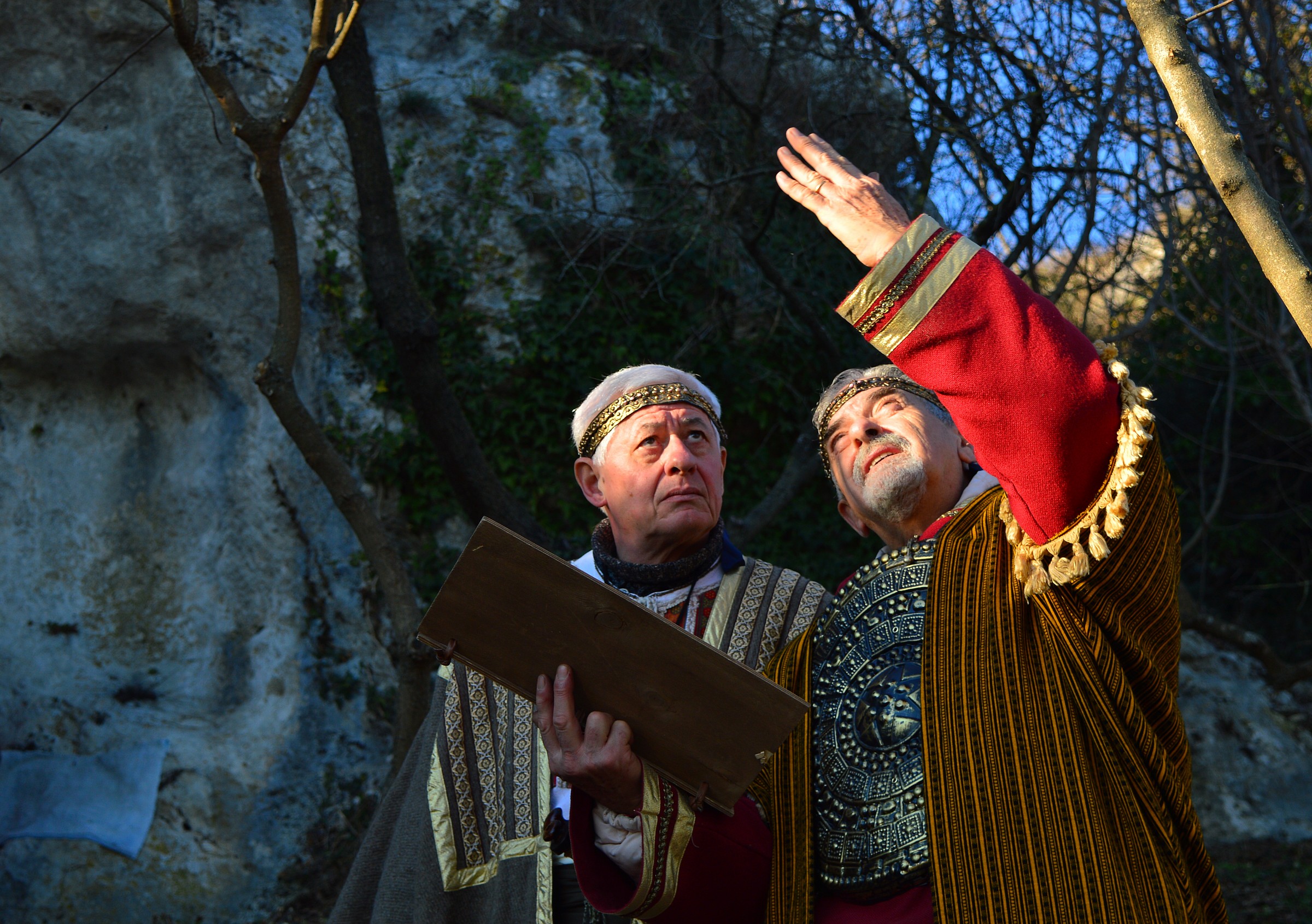 Lassù:presepe vivente