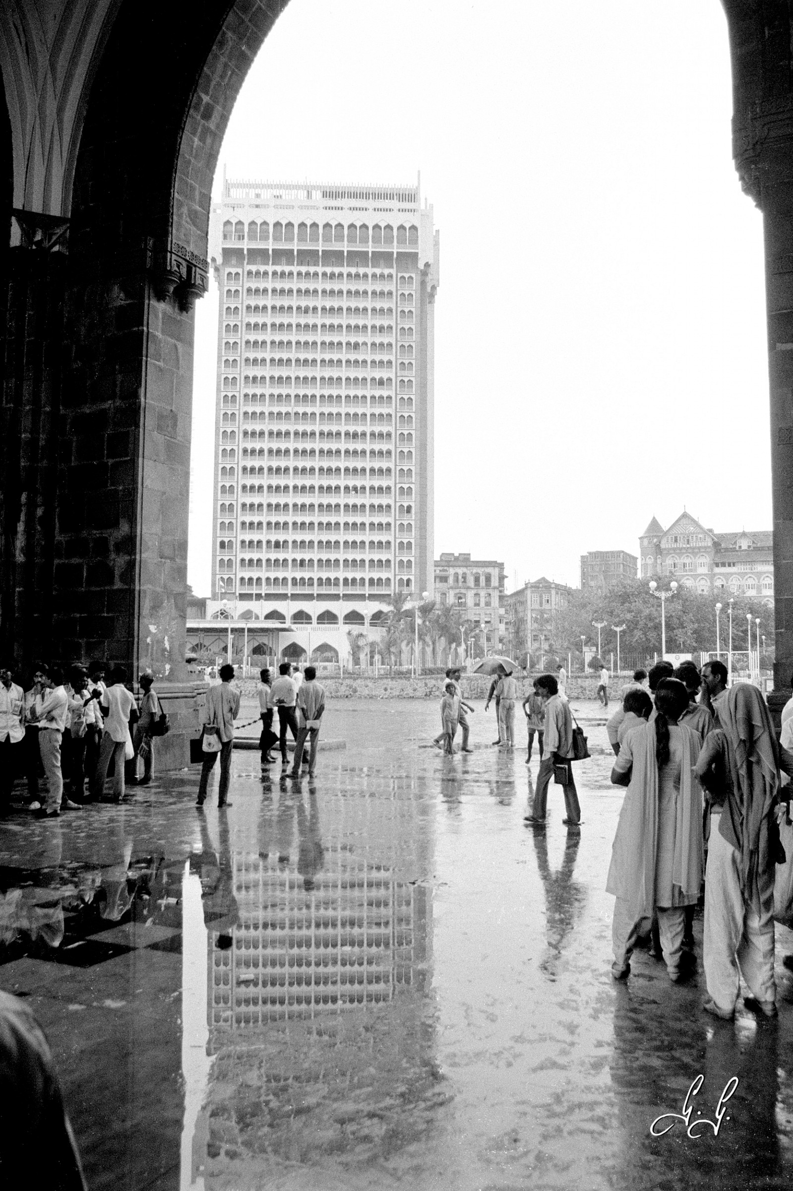 Under 'The-Gateway-of-India' (Bombay-1989)