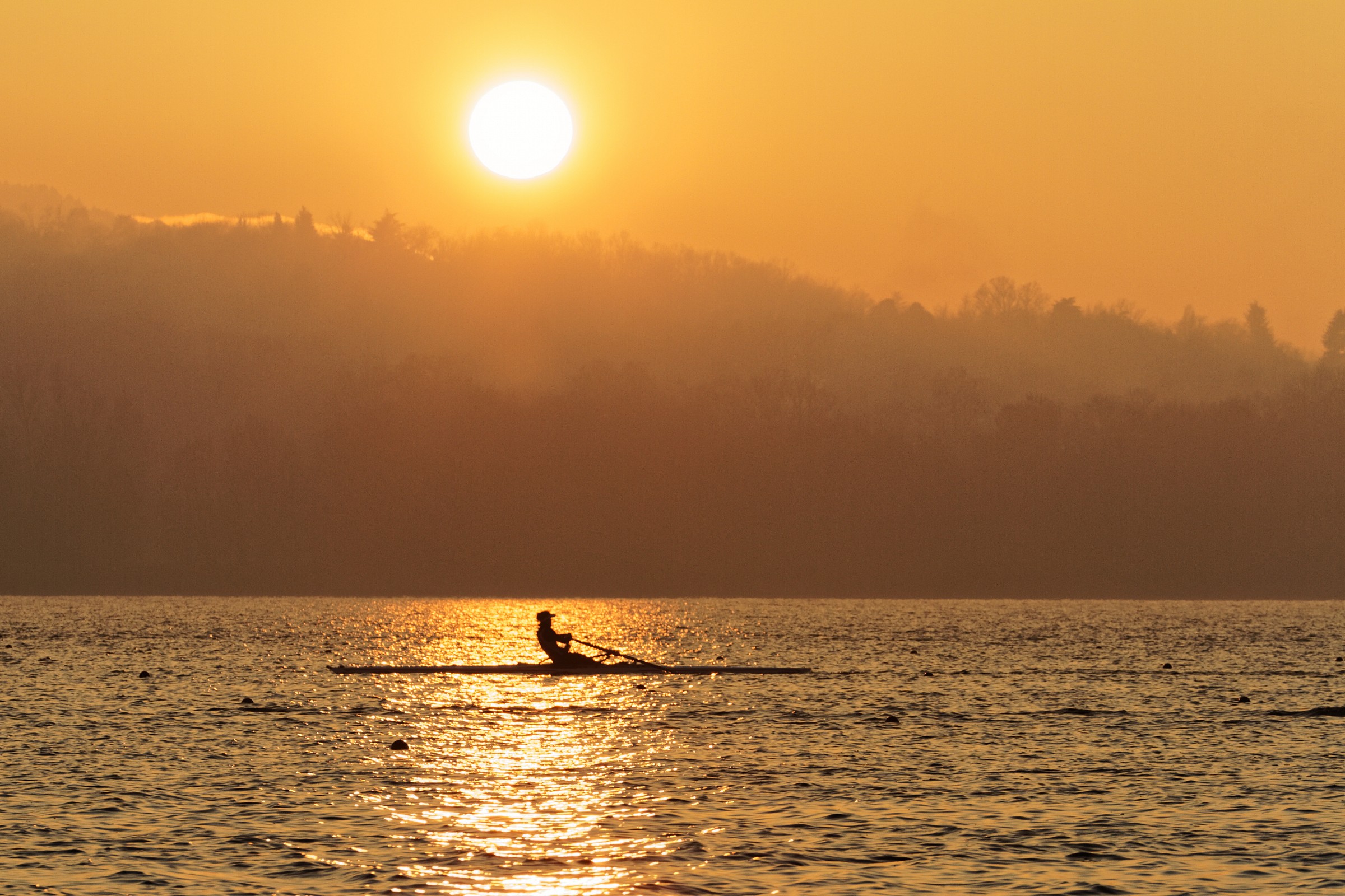 Training at the going down of the day