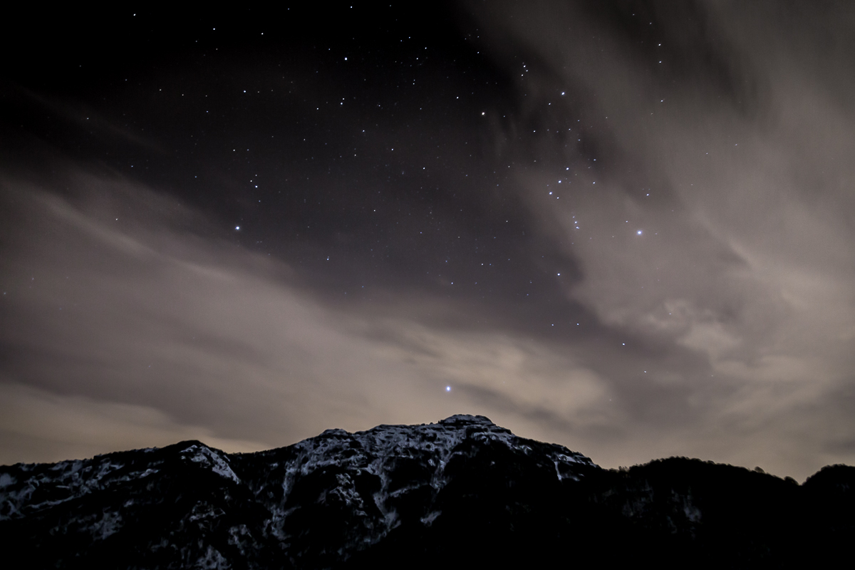 Orion and the Resegone