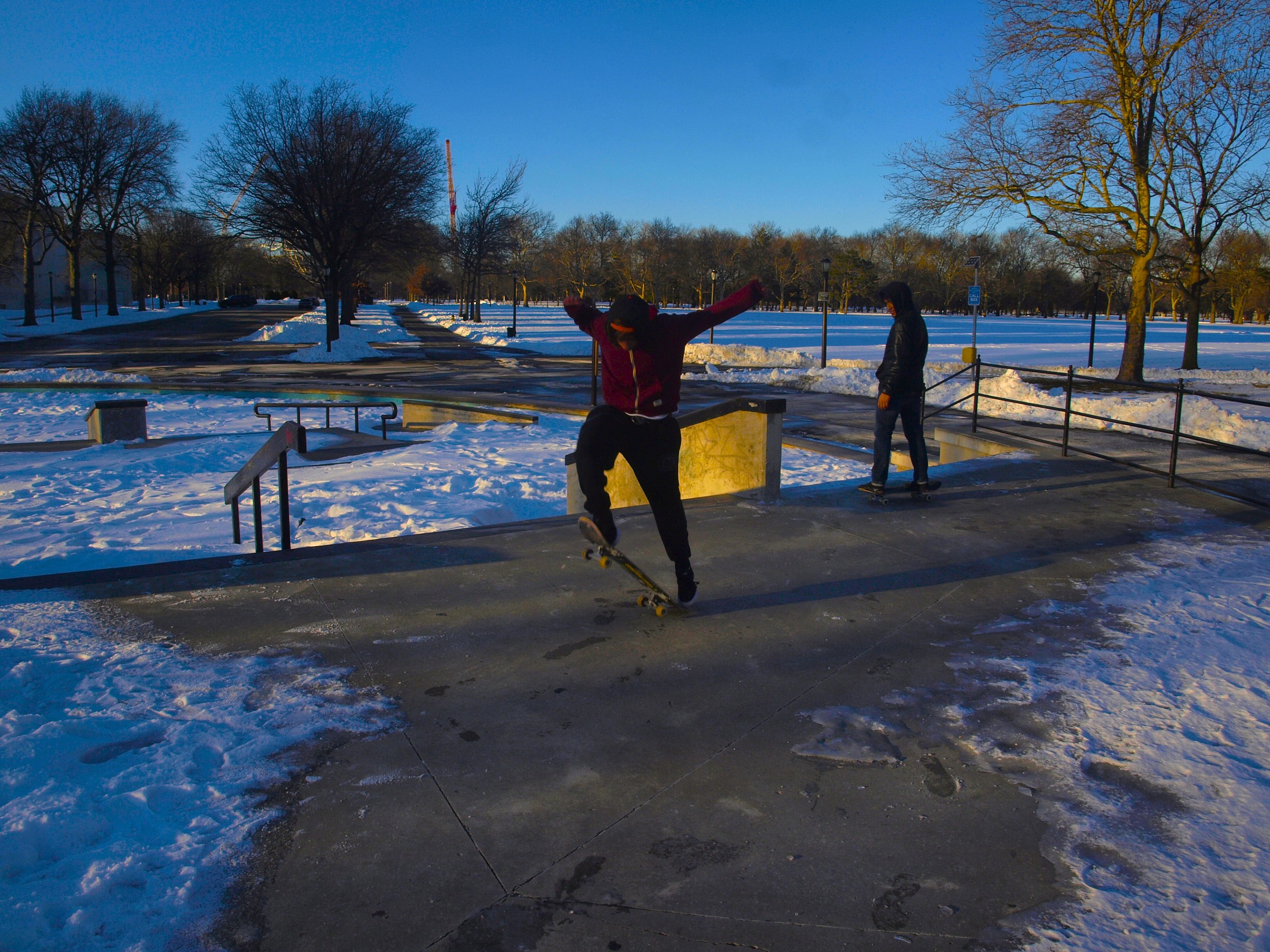 Skate in Flashing Meadow Park
