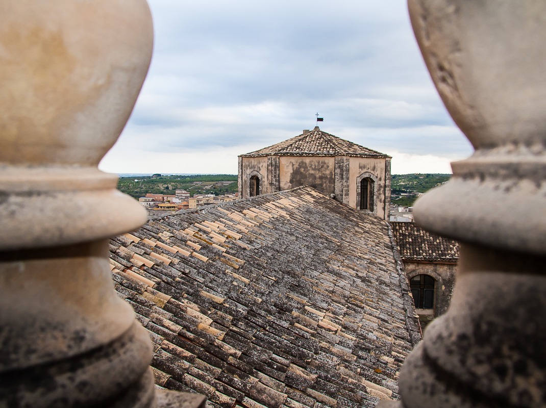From the bell tower ...