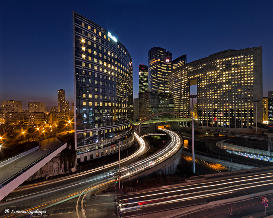 rush hour - La Defense, Parigi