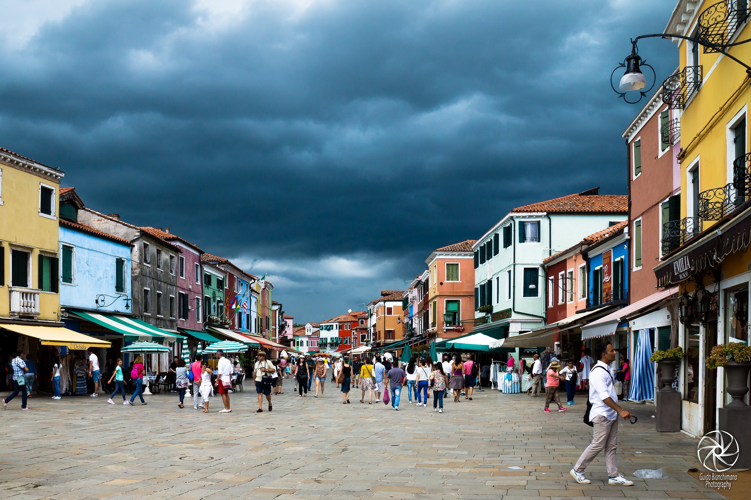 Burano, temporale in arrivo.....