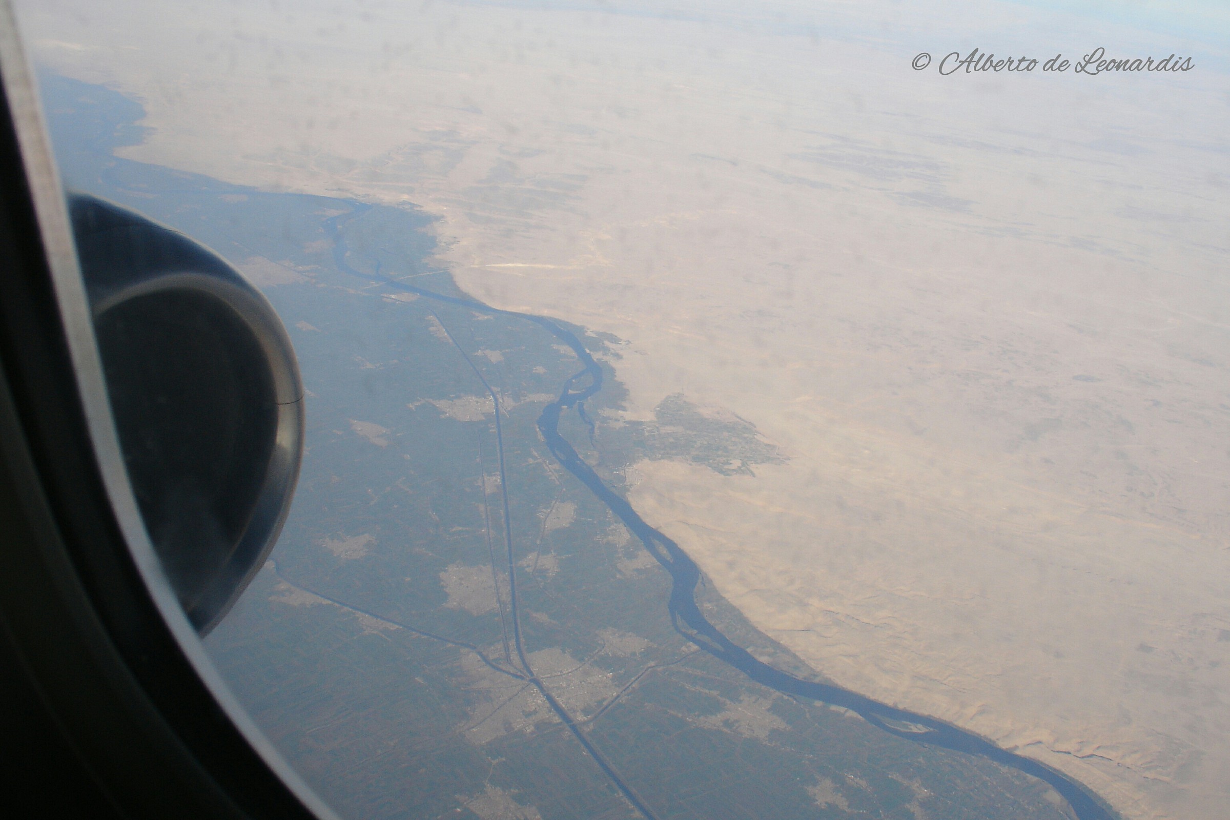 Egypt, in flight - November '09